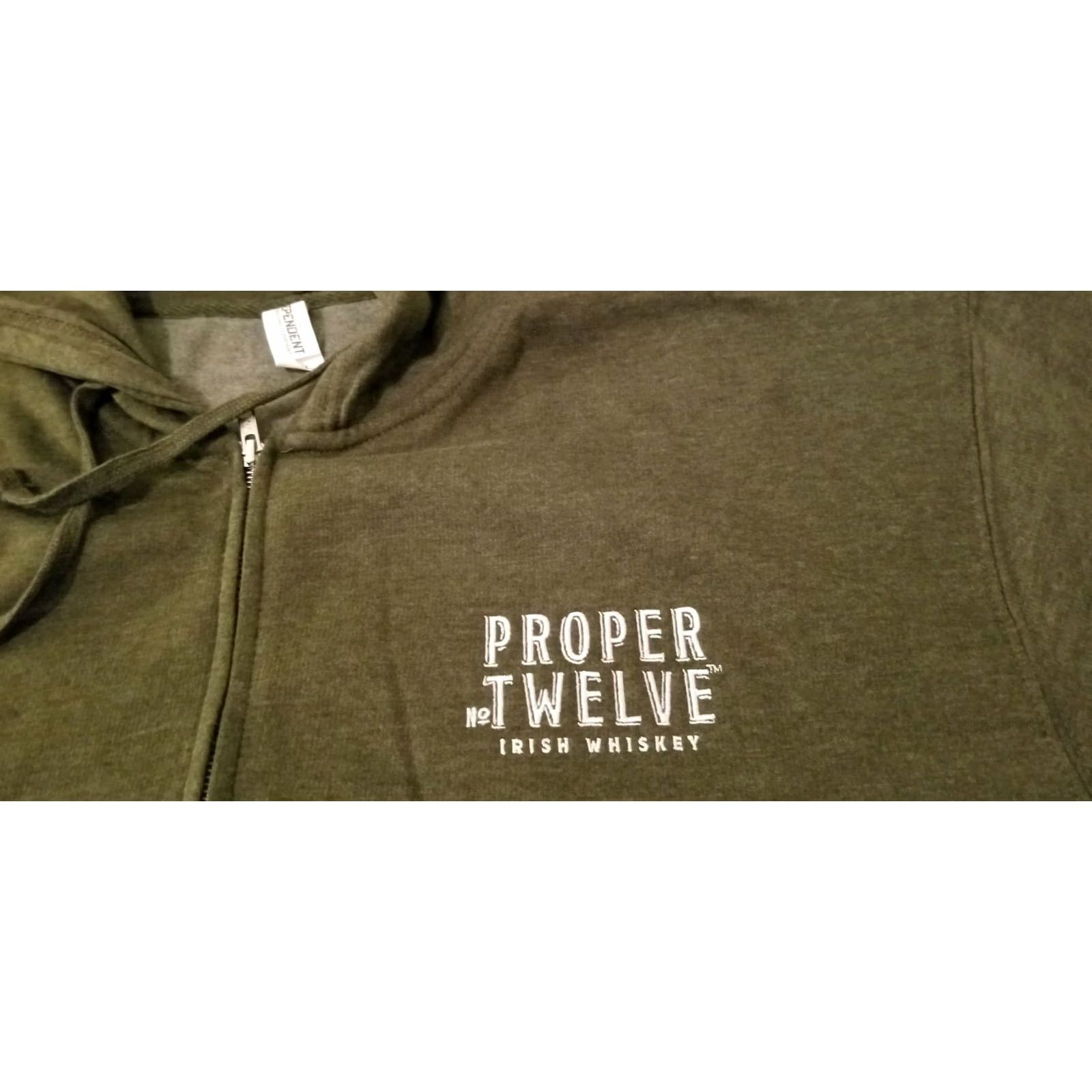 Propper XXL Proper Twelve Jacket Hoodie Mens Green Cotton Windbreaker Shirt Size US XXL / EU 58 / 5 - 3 Thumbnail