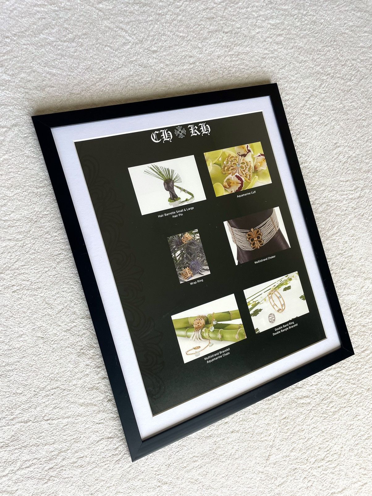 Chrome Hearts Chrome Hearts 9x11 Framed magazine cutout poster Size ONE SIZE - 2 Thumbnail
