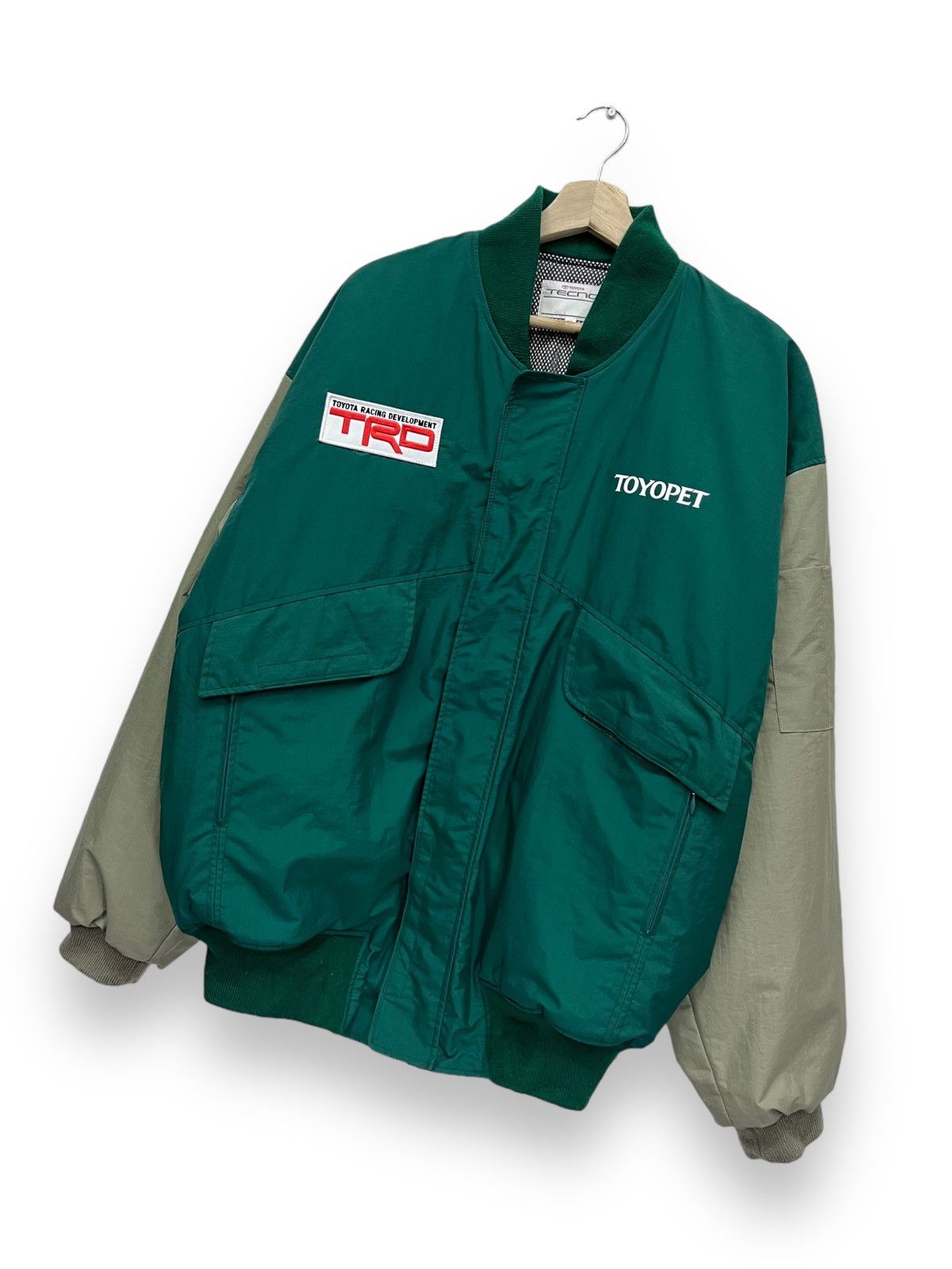 Other 🏁🔥TOYOTA TECNO TOYOPET JAPAN Quilted Lined Bomber Jacket Size US L / EU 52-54 / 3 - 4 Thumbnail