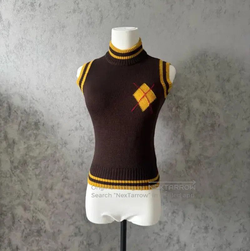 Burberry Burberry Brown Knit Sweater for Women. Size M / US 6-8 / IT 42-44 - 3 Thumbnail