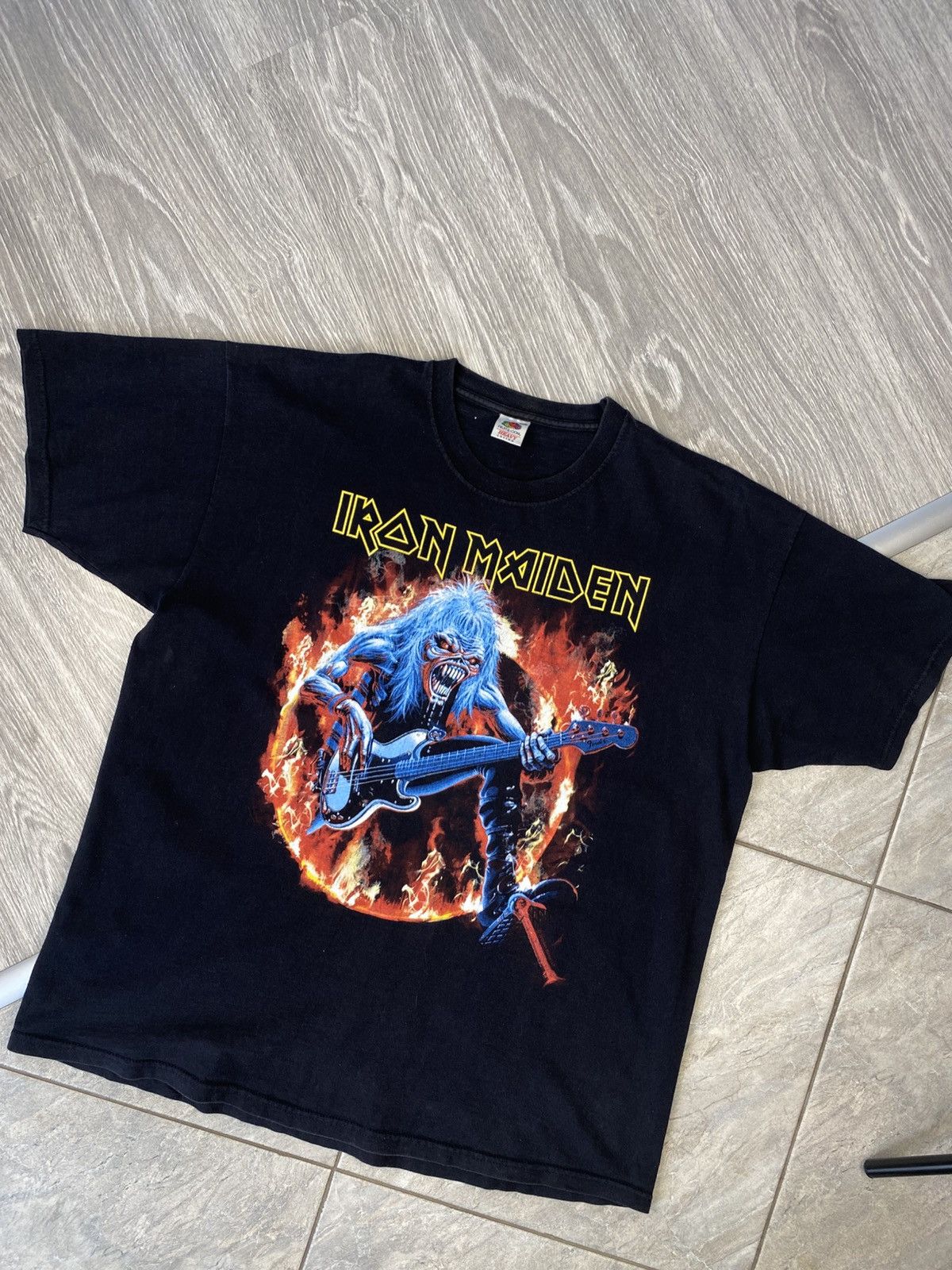 Iron Maiden × Vintage Iron maiden 2010 guitar Size US XXL / EU 58 / 5 - 1 Thumbnail