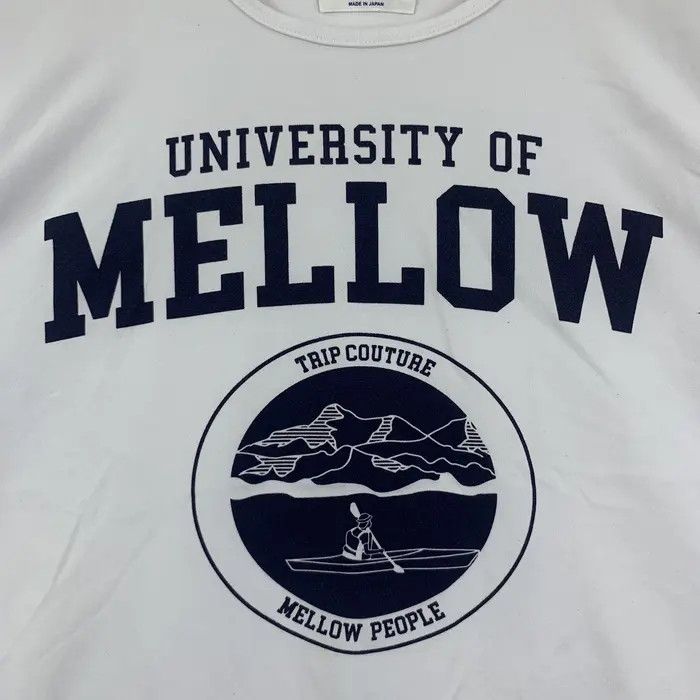 Vintage MELLOW PEOPLE JAPAN Trip Couture University Tee Shirt Size M / US 6-8 / IT 42-44 - 4 Thumbnail