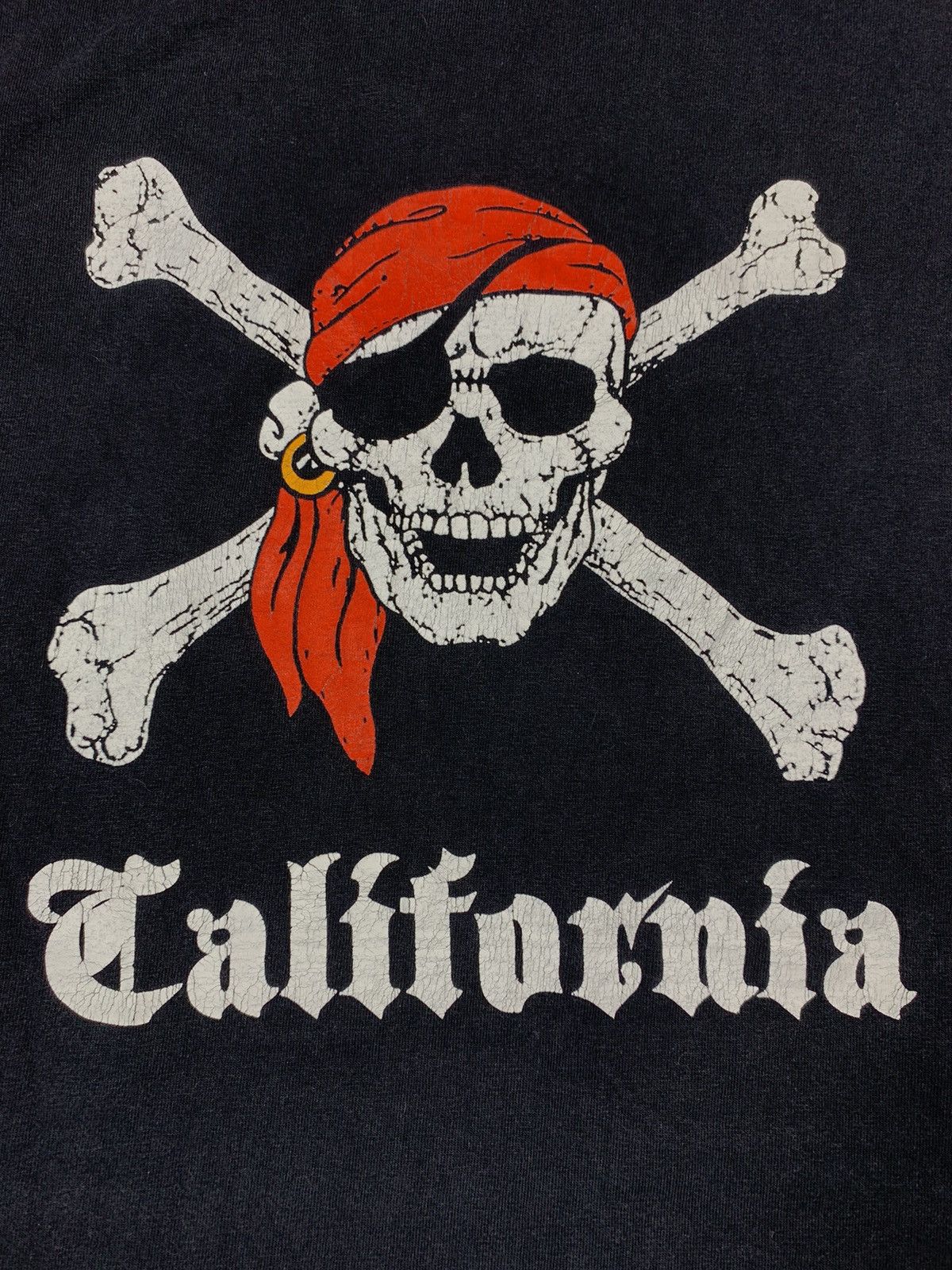 Band Tees × Vintage Vintage Y2K California skull big logo tee streetwear size M Size US M / EU 48-50 / 2 - 4 Thumbnail