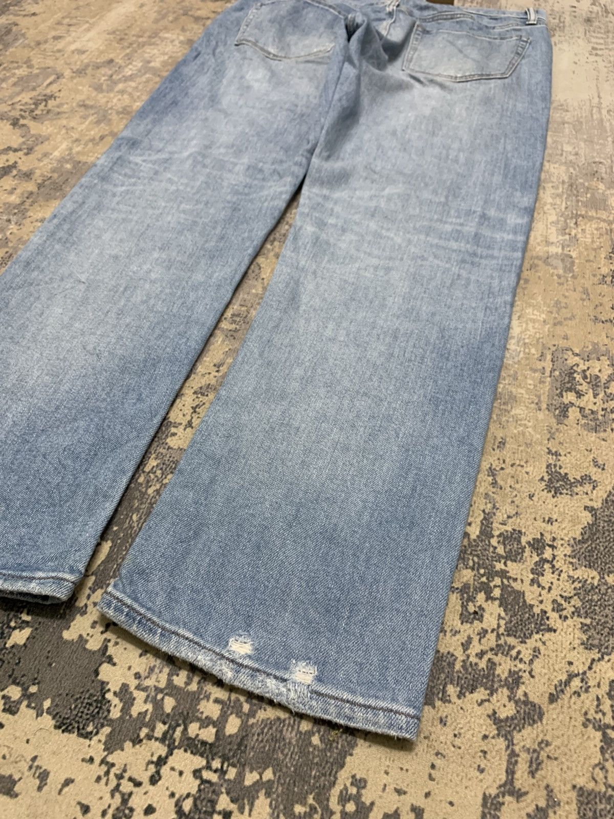 Japanese Brand W34x30 Vintage Uniqlo Distressed Jeans Kapital Style Size US 34 / EU 50 - 10 Thumbnail