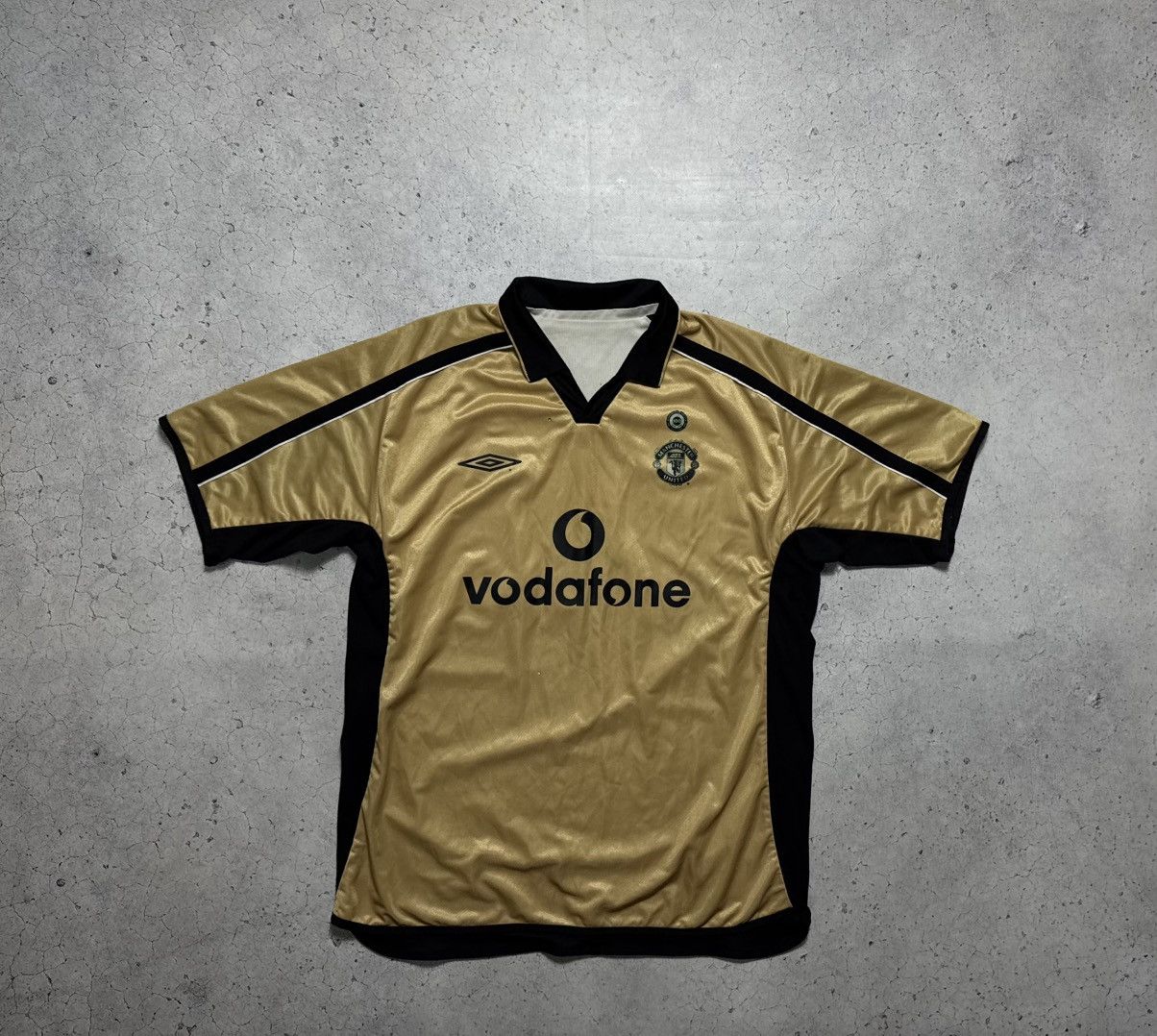 Umbro Umbro Manchester United 2001/2002 Reversible Soccer Jersey Size US XL / EU 56 / 4 - 2 Thumbnail