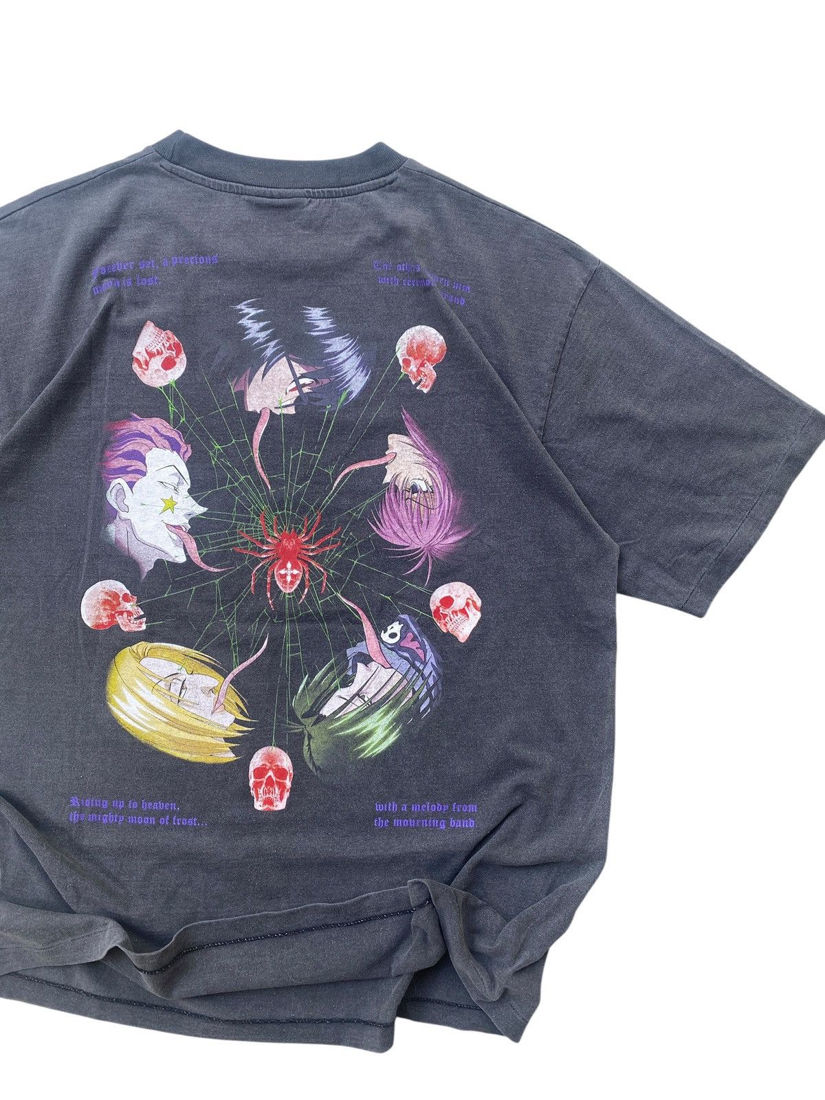 Japanese Brand Rare Hunter x Hunter Phantom Troupe Hiptrack Anime Graphic Size US XL / EU 56 / 4 - 6 Thumbnail