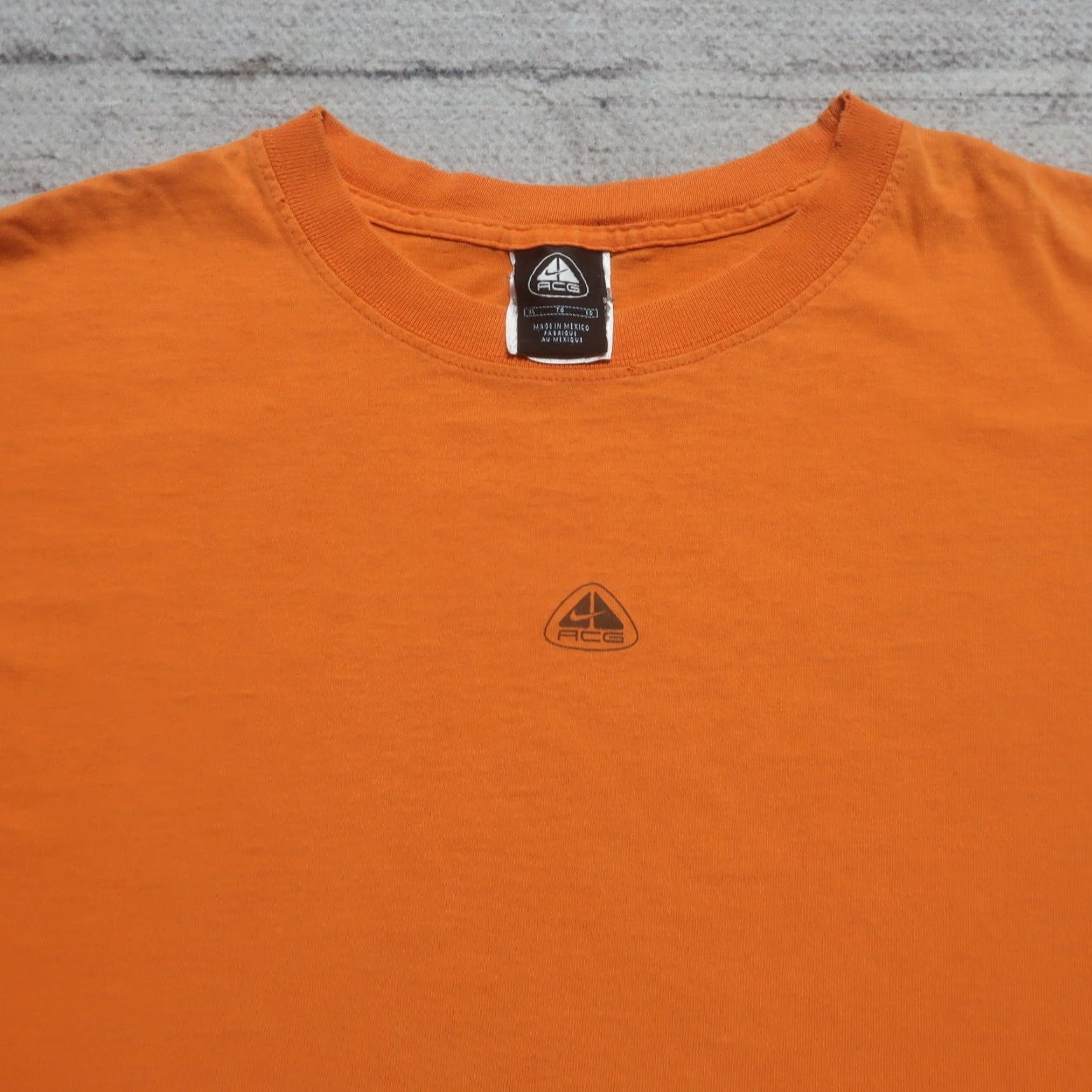 Nike ACG VINTAGE Nike ACG Shirt Mens XL Burnt Orange Rock Formation Size US XL / EU 56 / 4 - 5 Thumbnail