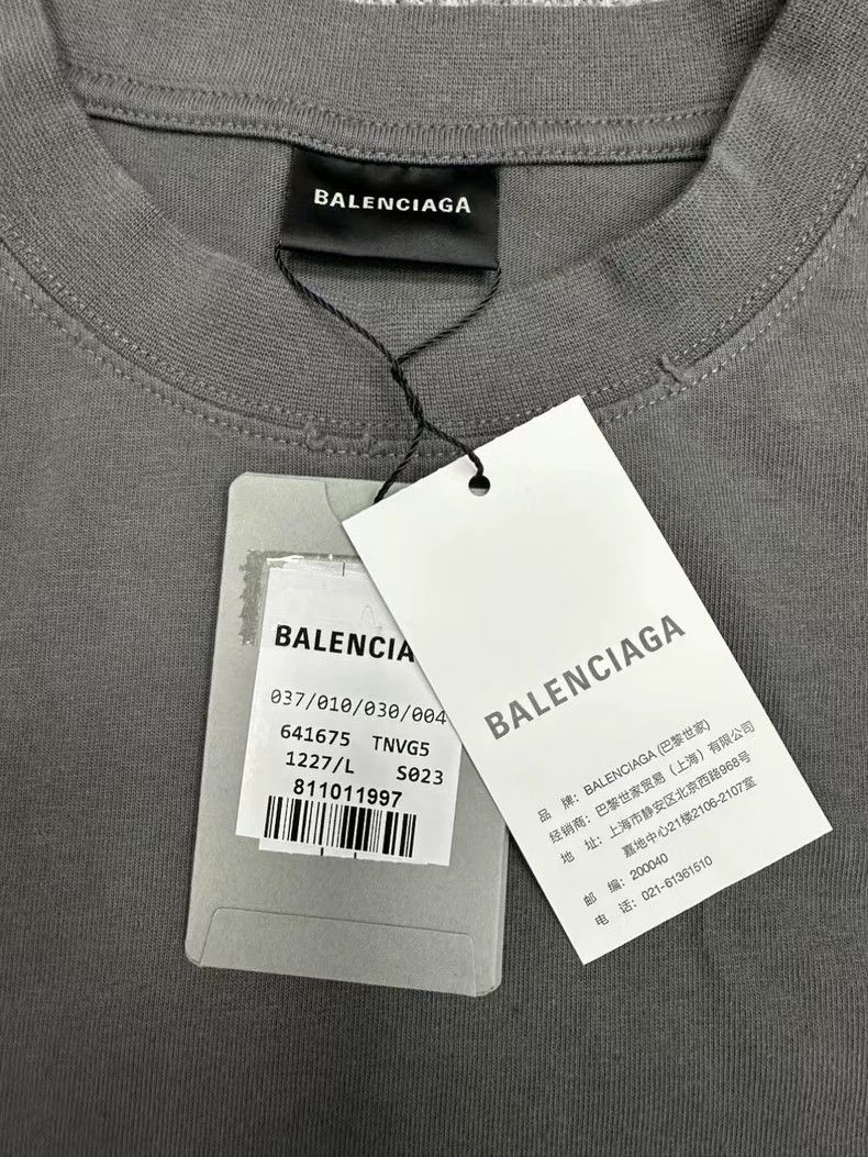 Balenciaga Balenciaga Wave Short Sleeve Size US L / EU 52-54 / 3 - 3 Thumbnail