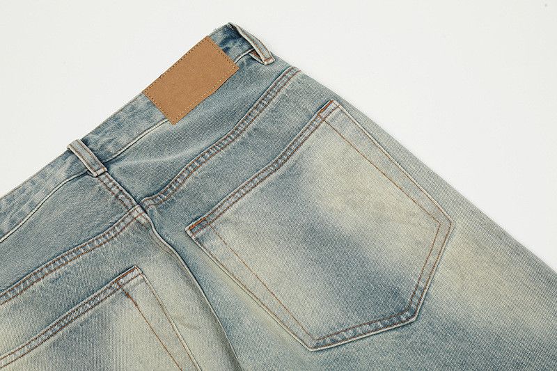 Vintage American distressed street style ripped jeans for men Size US 32 / EU 48 - 5 Thumbnail