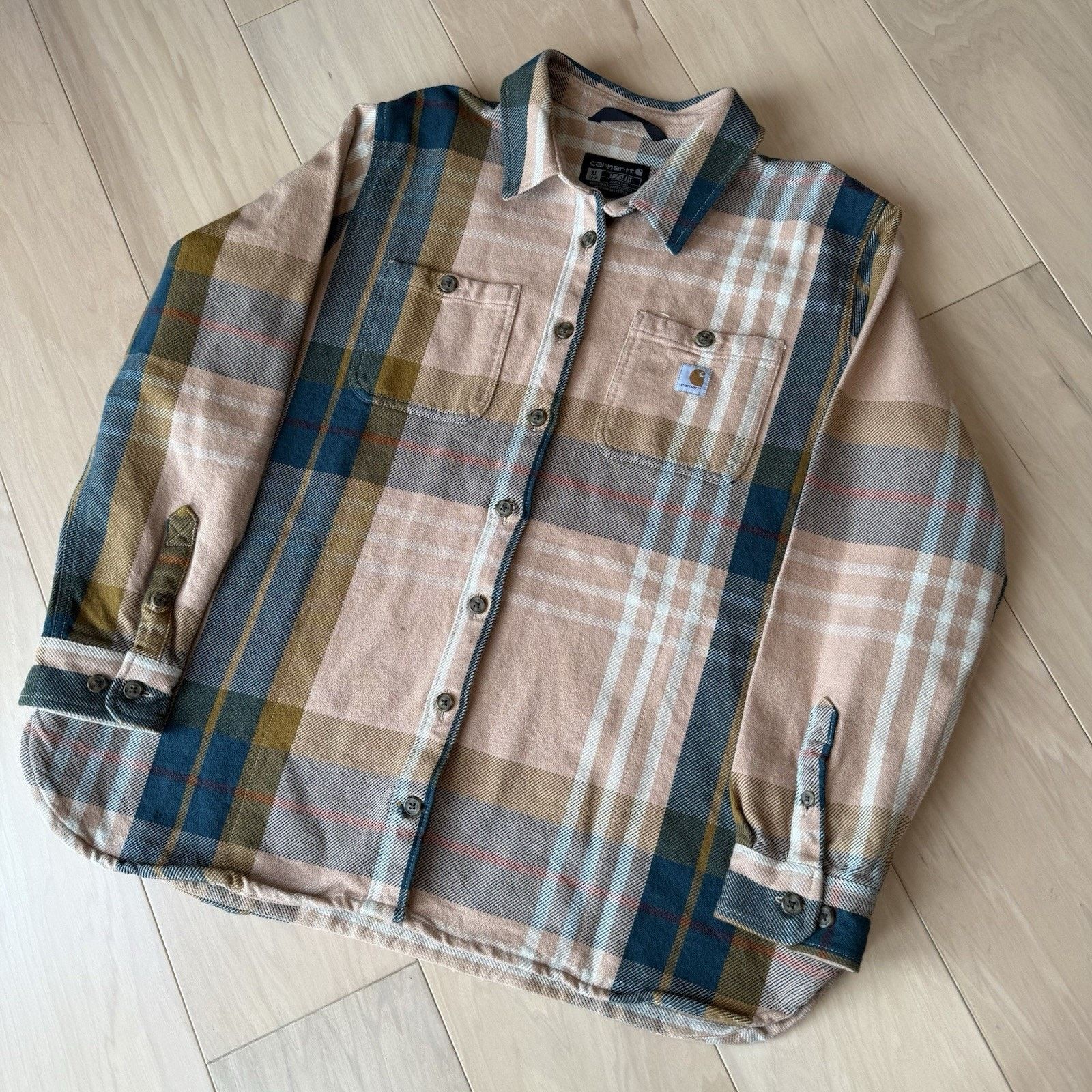 Carhartt Carhartt Heavyweight Twill Flannel Women's XL Multicolor Size XL / US 12-14 / IT 48-50 - 10 Thumbnail