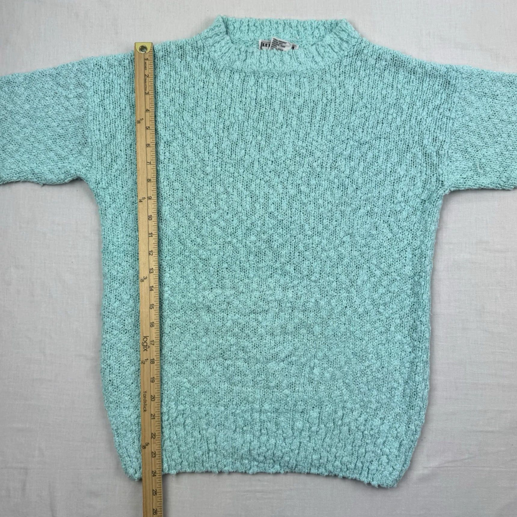 Vintage VINTAGE Retrospective Sweater Women M Blue Preppy 1980s Knit Pullover Casual Womens Medium Blue Preppy 80s Sweater Size M / US 6-8 / IT 42-44 - 5 Thumbnail