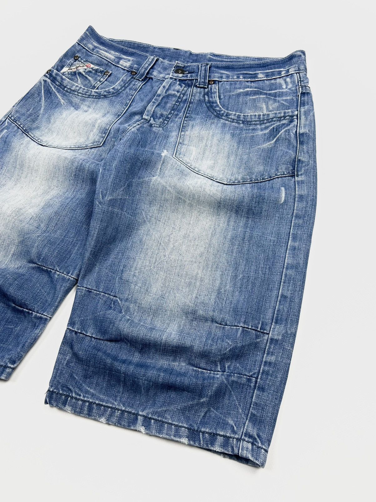 Carhartt × Diesel × JNCO rare Diesel vintage denim workwear shorts y2k Size US 32 / EU 48 - 6 Thumbnail