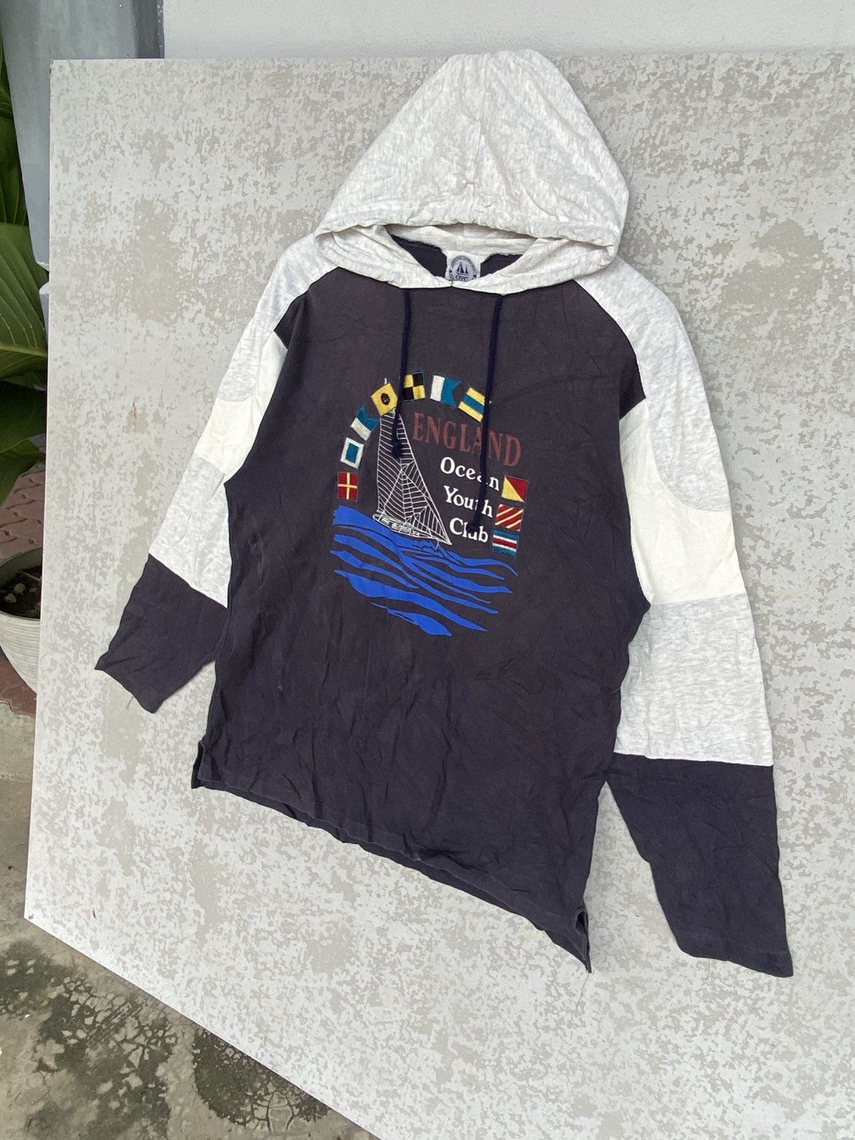 Other Vintage Ocean Youth Club Hoodie Sweater Black/Gray Size US M / EU 48-50 / 2 - 2 Thumbnail