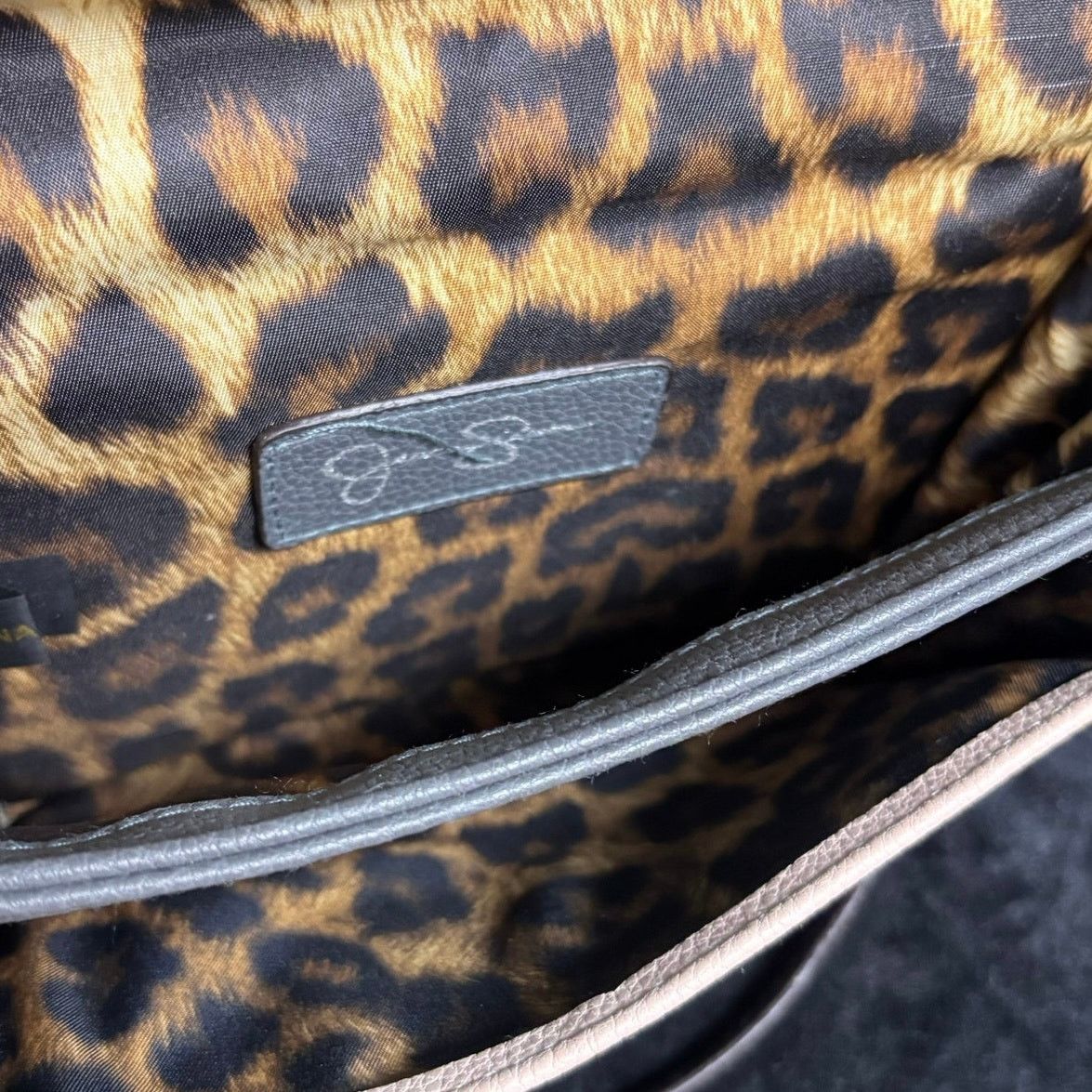 Jessica Simpson Black & Burgundy Jessica Simpson Purse Size ONE SIZE - 3 Thumbnail