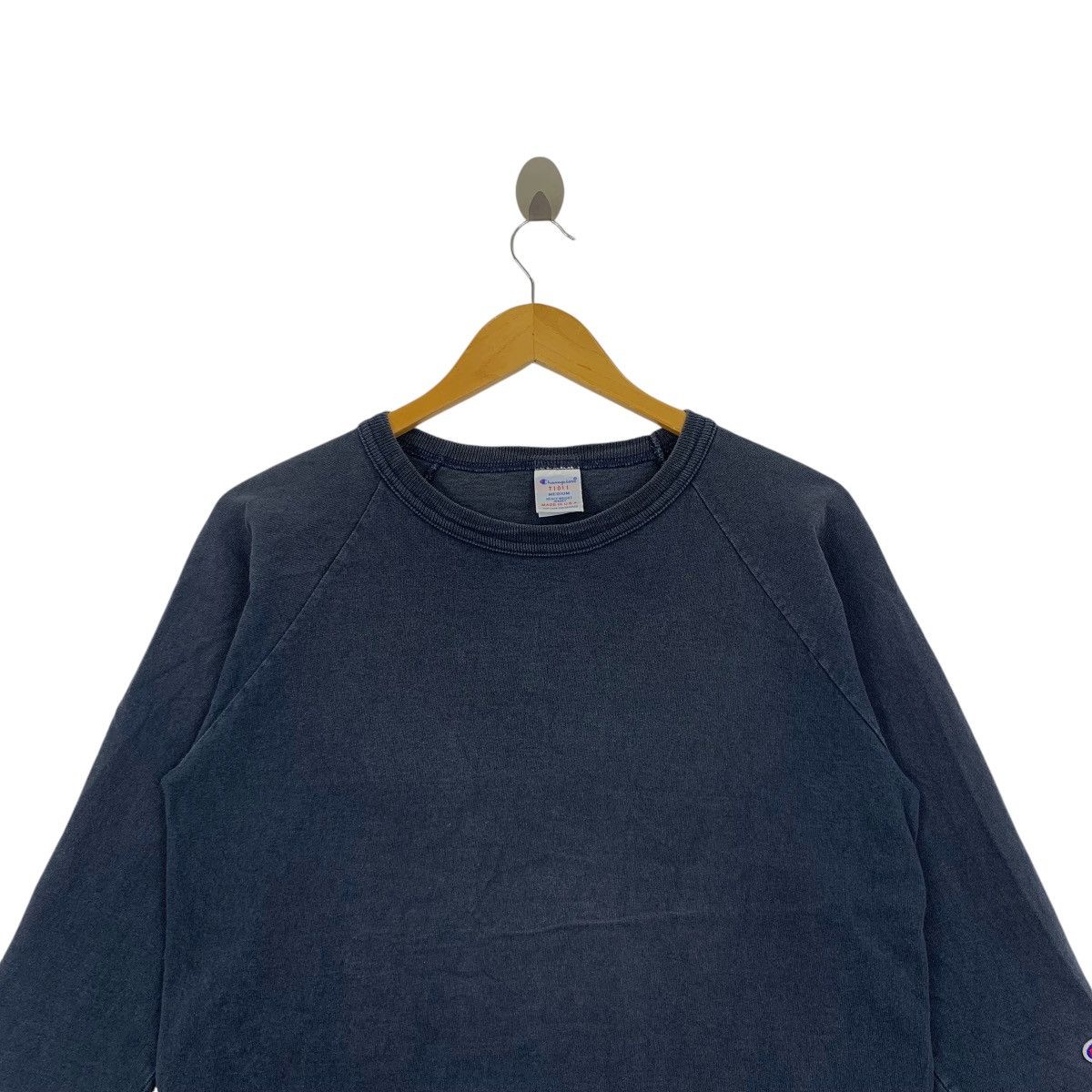 Champion Vintage CHAMPION HEAVY WEIGHT Natural Sun Faded Tee Shirt Size M / US 6-8 / IT 42-44 - 2 Thumbnail