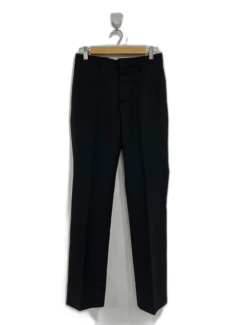 Dior Dior Black Straight Wool Trousers Size US 26 / EU 42 - 1 Thumbnail