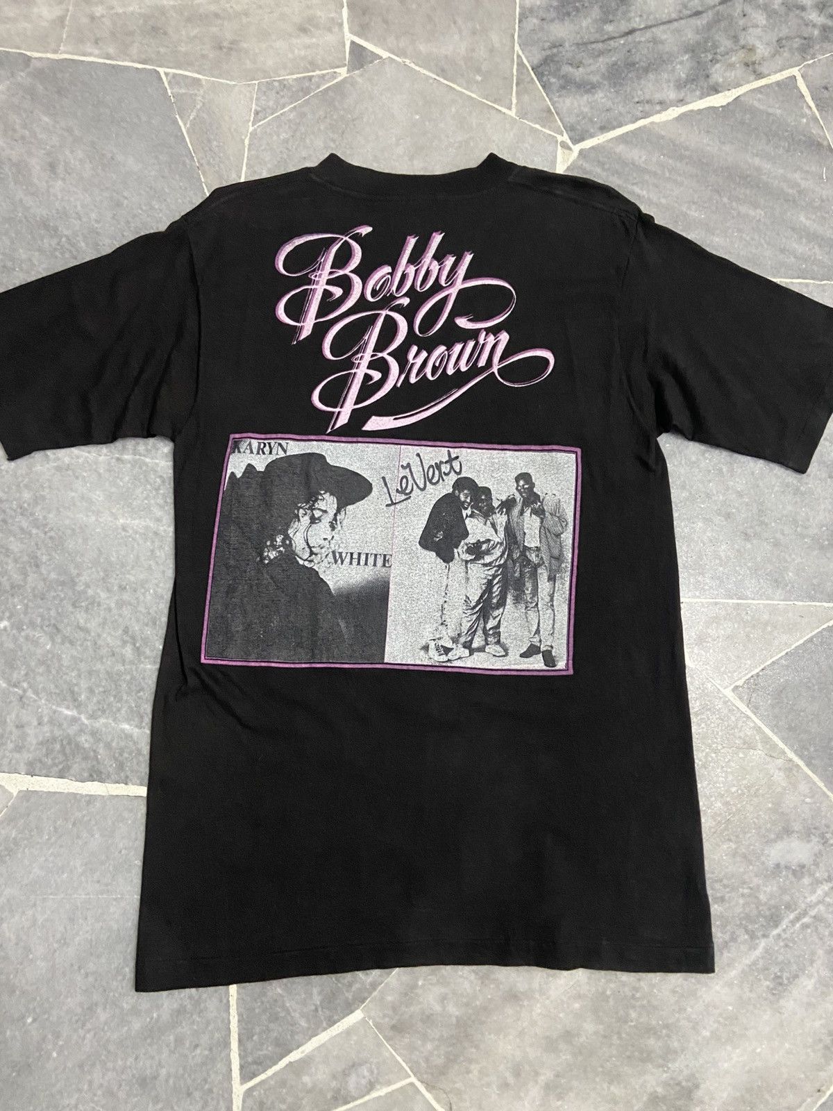 Rap Tees Vintage 80s Bobby Brown Rap Tees Size US L / EU 52-54 / 3 - 2 Thumbnail