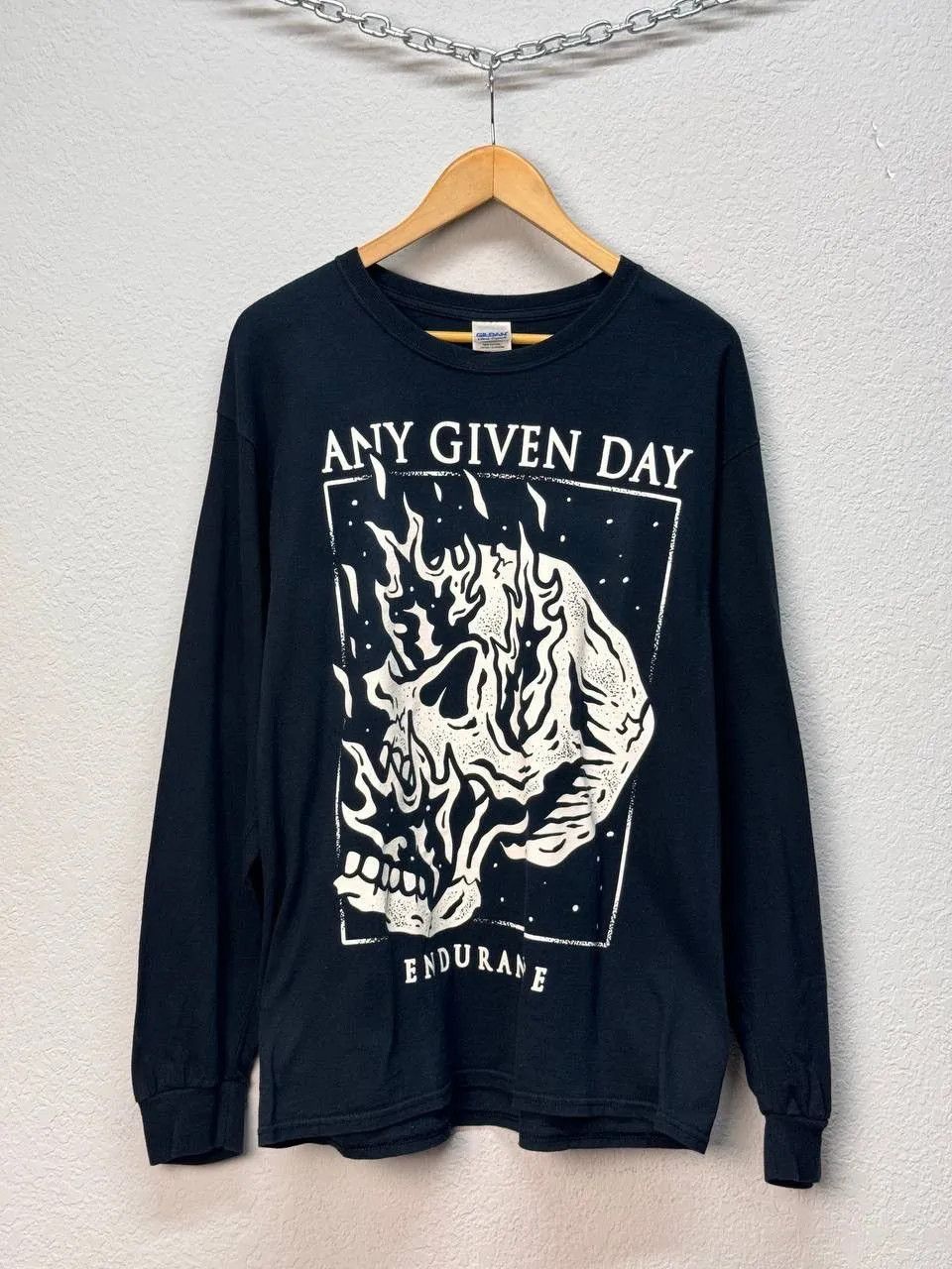 Band Tees Vintage Any given Day Endurance long sleeve rock tee Germany Size US L / EU 52-54 / 3 - 1 Thumbnail