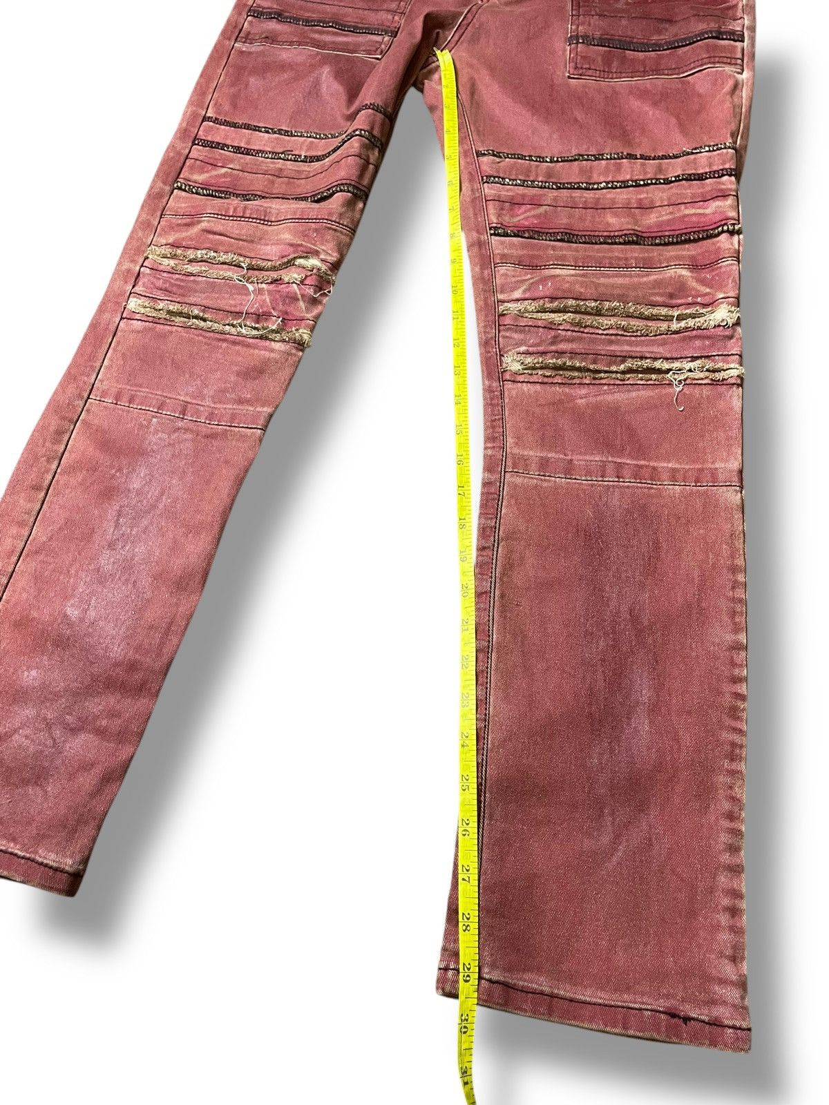 Vintage Vintage ILDF Distressed Denim Slim Jeans (92) Size US 33 - 9 Thumbnail