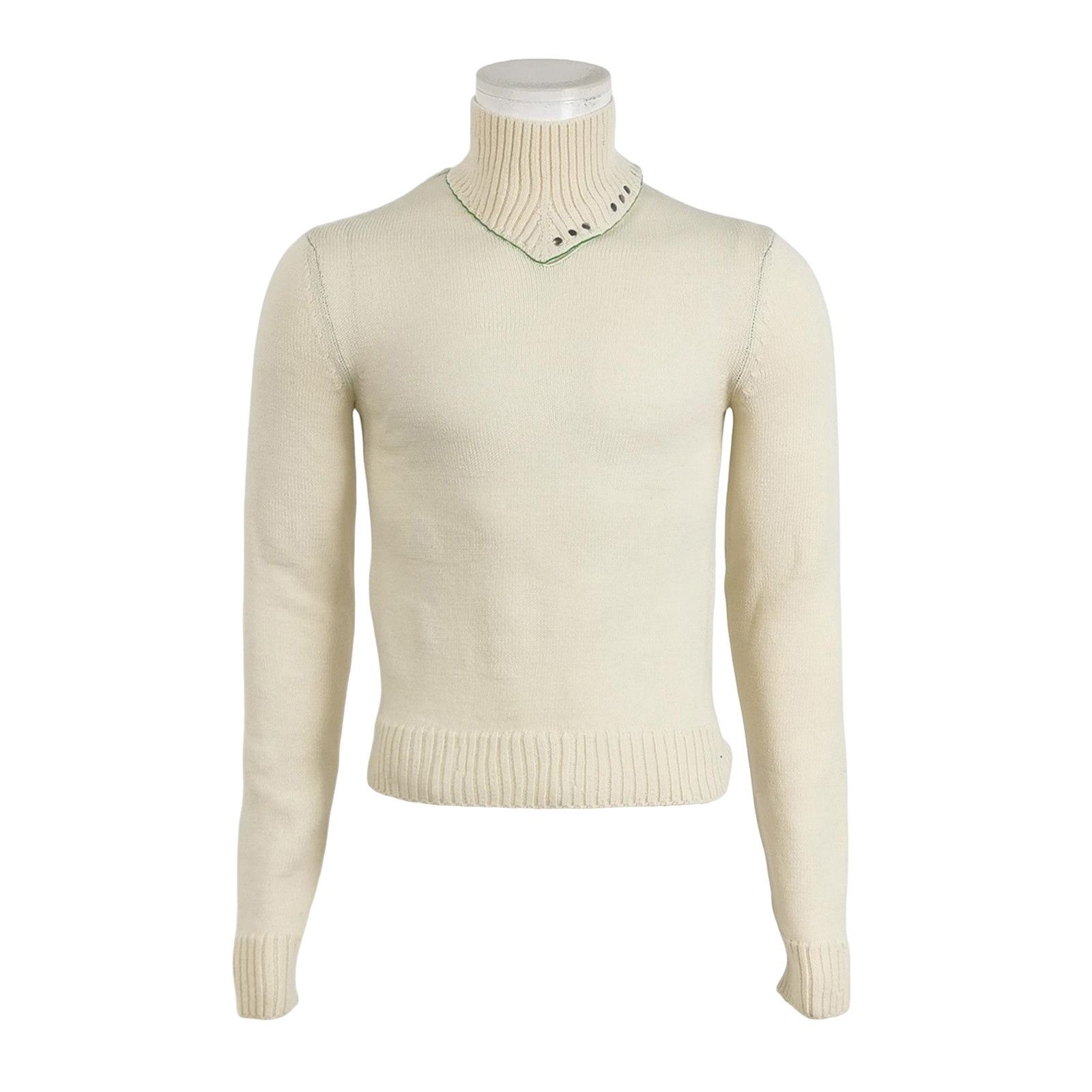 Bottega Veneta Bottega Veneta Contrast Stitch Turtleneck XS Size US XS / EU 42 / 0 - 1 Thumbnail