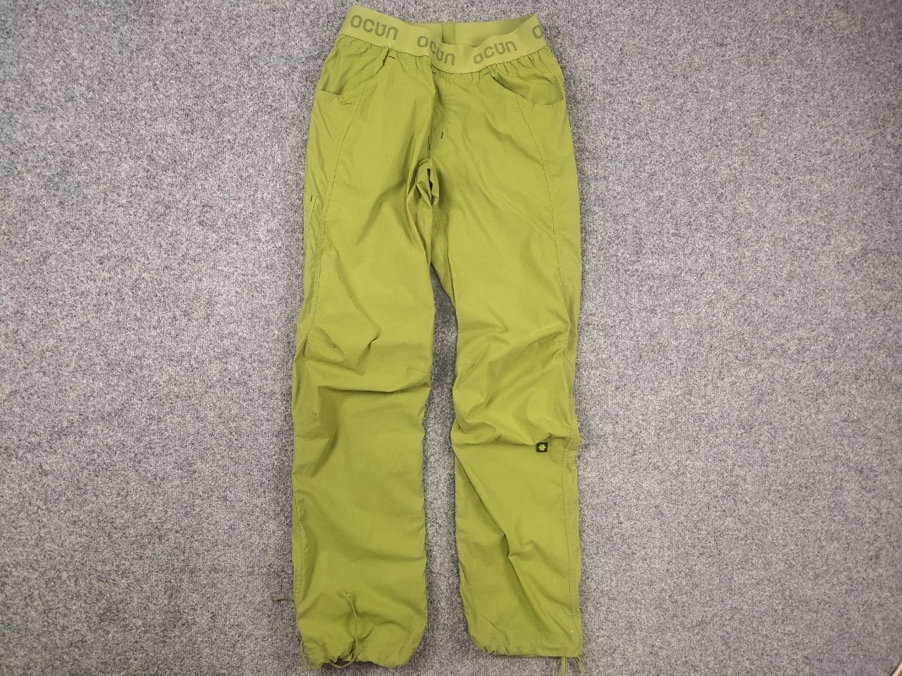 Vintage Ocun Mania Pond Green Hiking Pants Climbing Lightweight Size US 32 / EU 48 - 6 Thumbnail