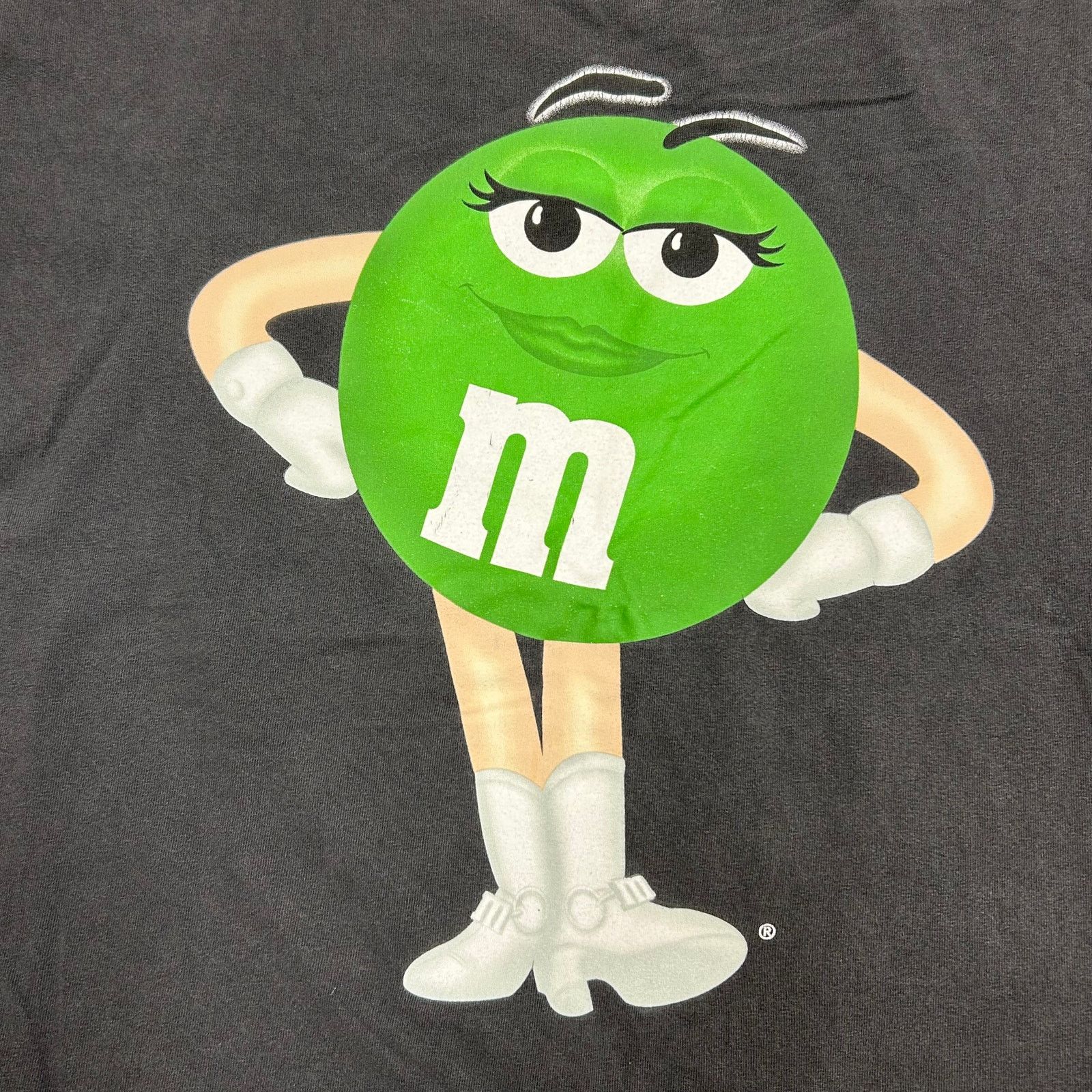 Vintage Vintage M&M Ms.Green Black Tee T Shirt Size XXL 2XL B9 Size US XXL / EU 58 / 5 - 2 Thumbnail