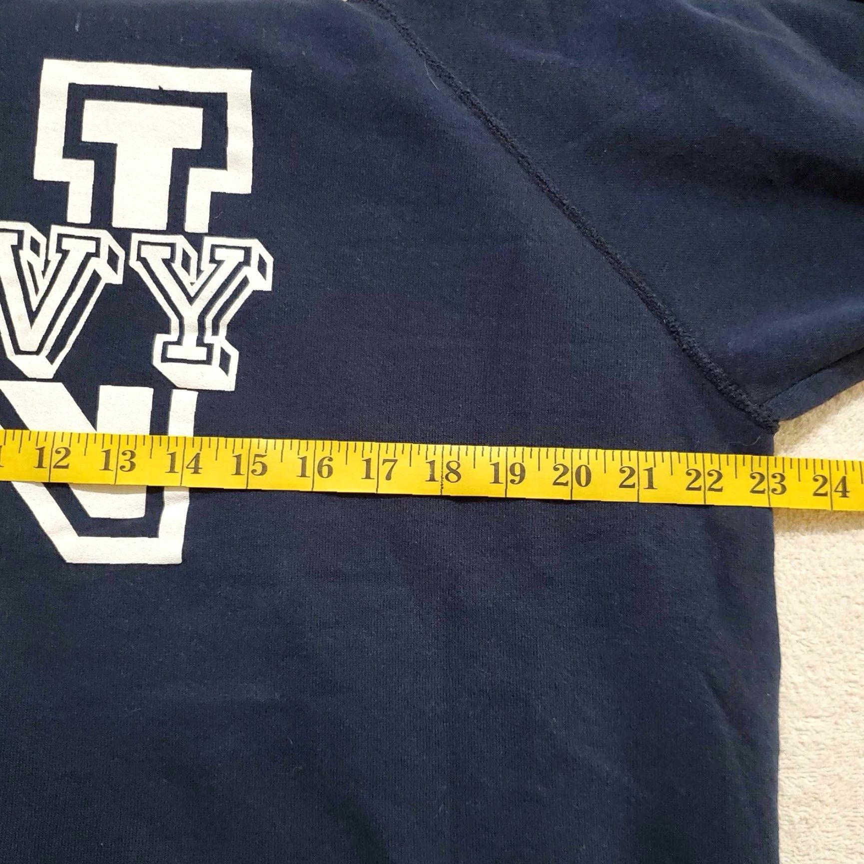NCAA VINTAGE NCAA Navy Crewneck Sweatshirt Adult XL USPS USA Military Academy Pullover Long Sleeve Men Blue 90s Size US XL / EU 56 / 4 - 4 Thumbnail