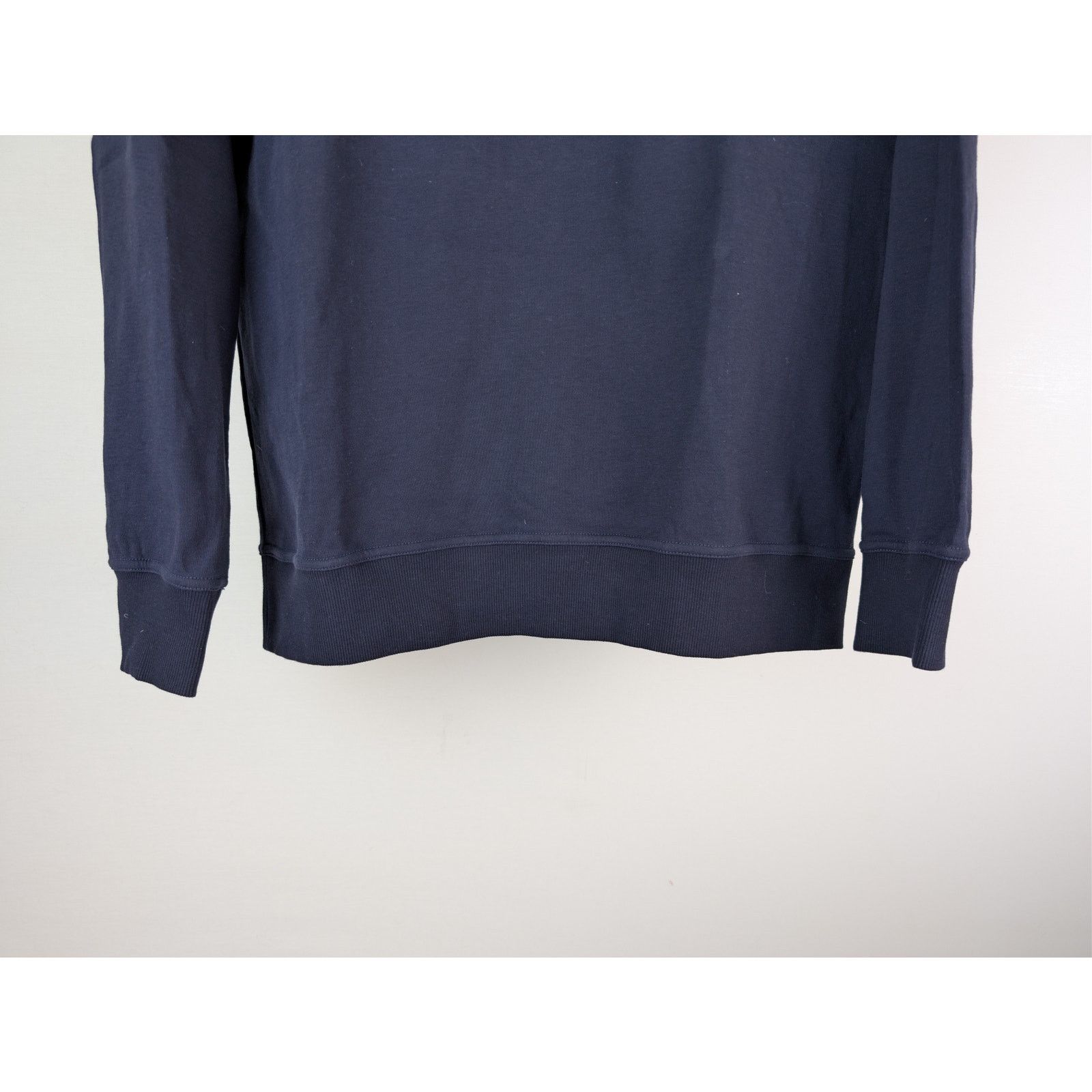 Brunello Cucinelli o1rshd1 cc20 Hi-Neck Zipper Sweatshirt in Blue Size US M / EU 48-50 / 2 - 4 Thumbnail