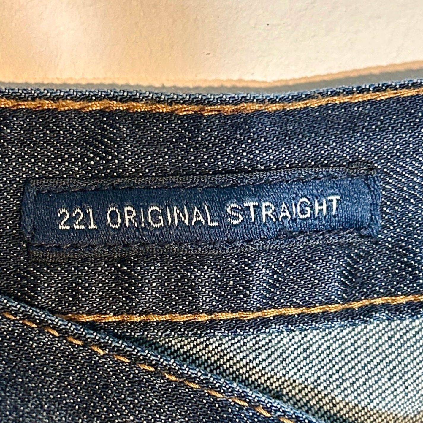 Lucky Brand Lucky Brand Jeans Mens 38x30 Blue Denim 221 Original Straight Dark Wash City Jeans Mens Size US 38 / EU 54 - 3 Thumbnail