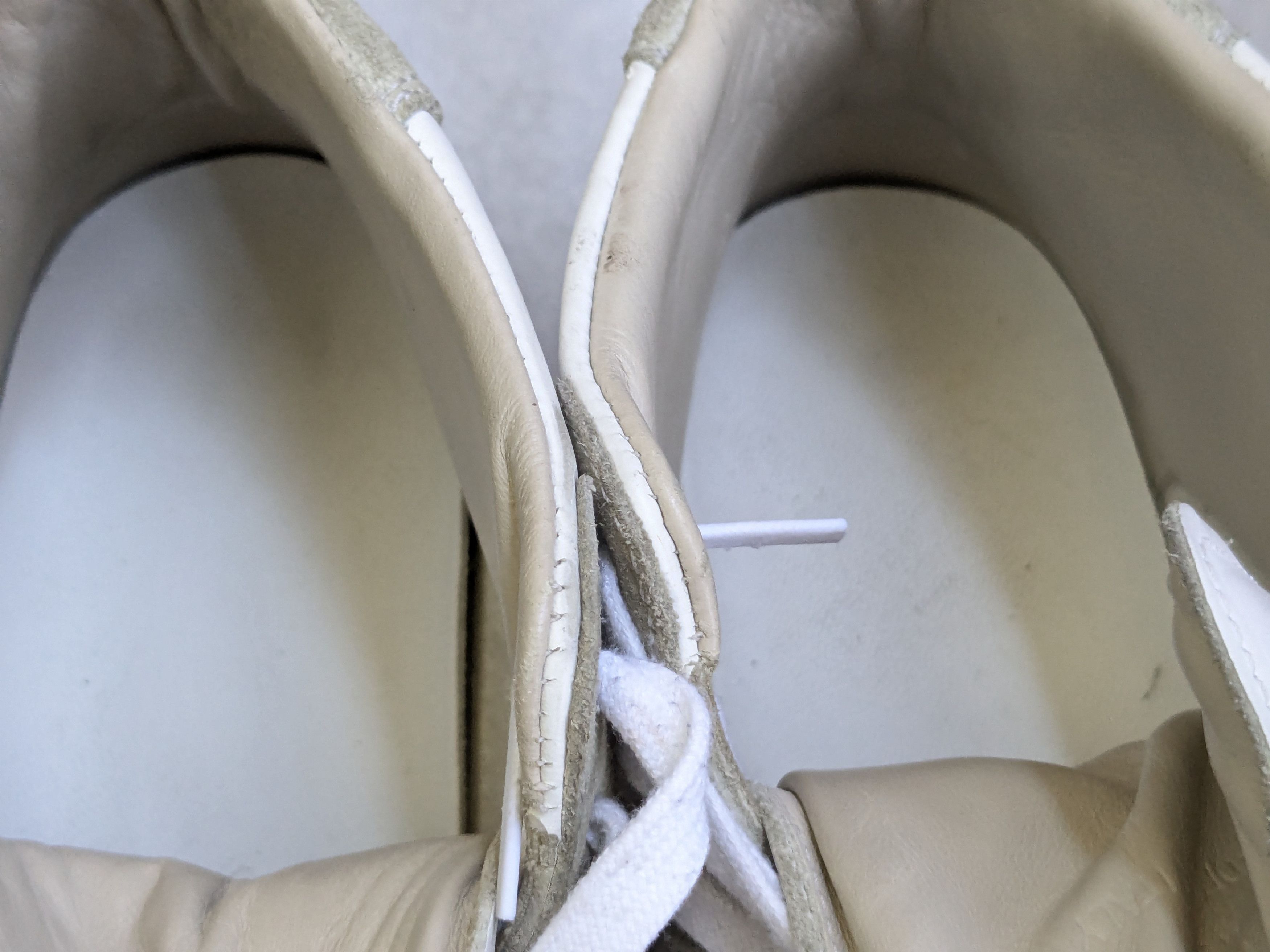 Maison Margiela Maison Margiela Replica GAT White Gray 10 43 High Tops Size US 10 / EU 43 - 4 Thumbnail