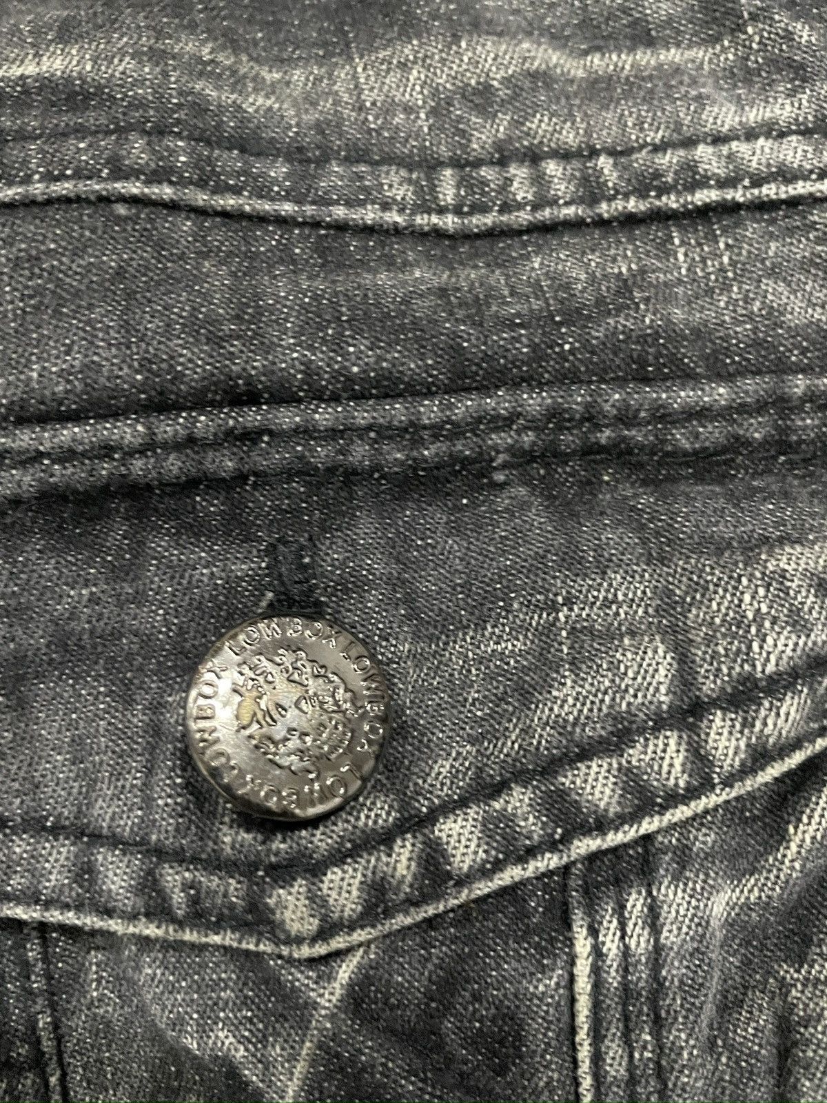 LOWBOX Lowbox Flared Distressed Stonewash Jeans Size US 31 - 23 Thumbnail