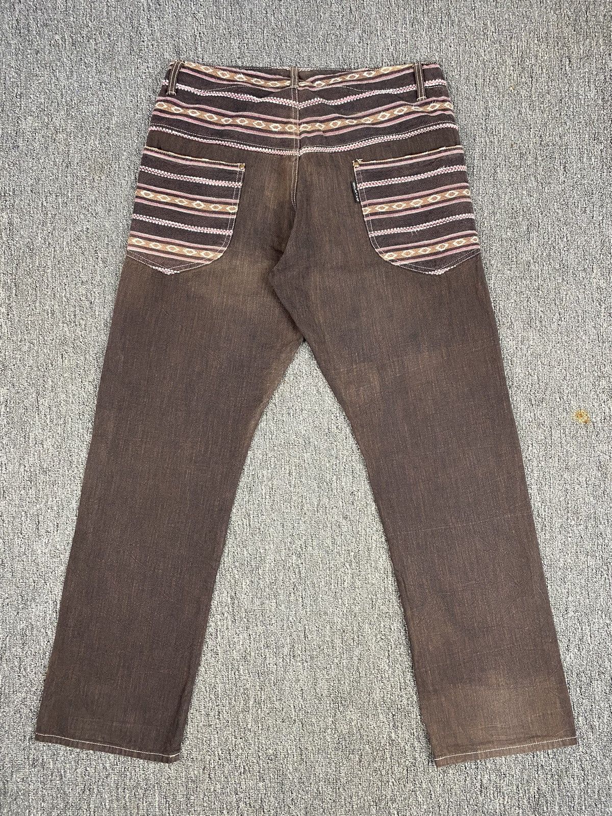 Japanese Brand Concave Attempt Native Flare Pant Size US 32 / EU 48 - 11 Thumbnail