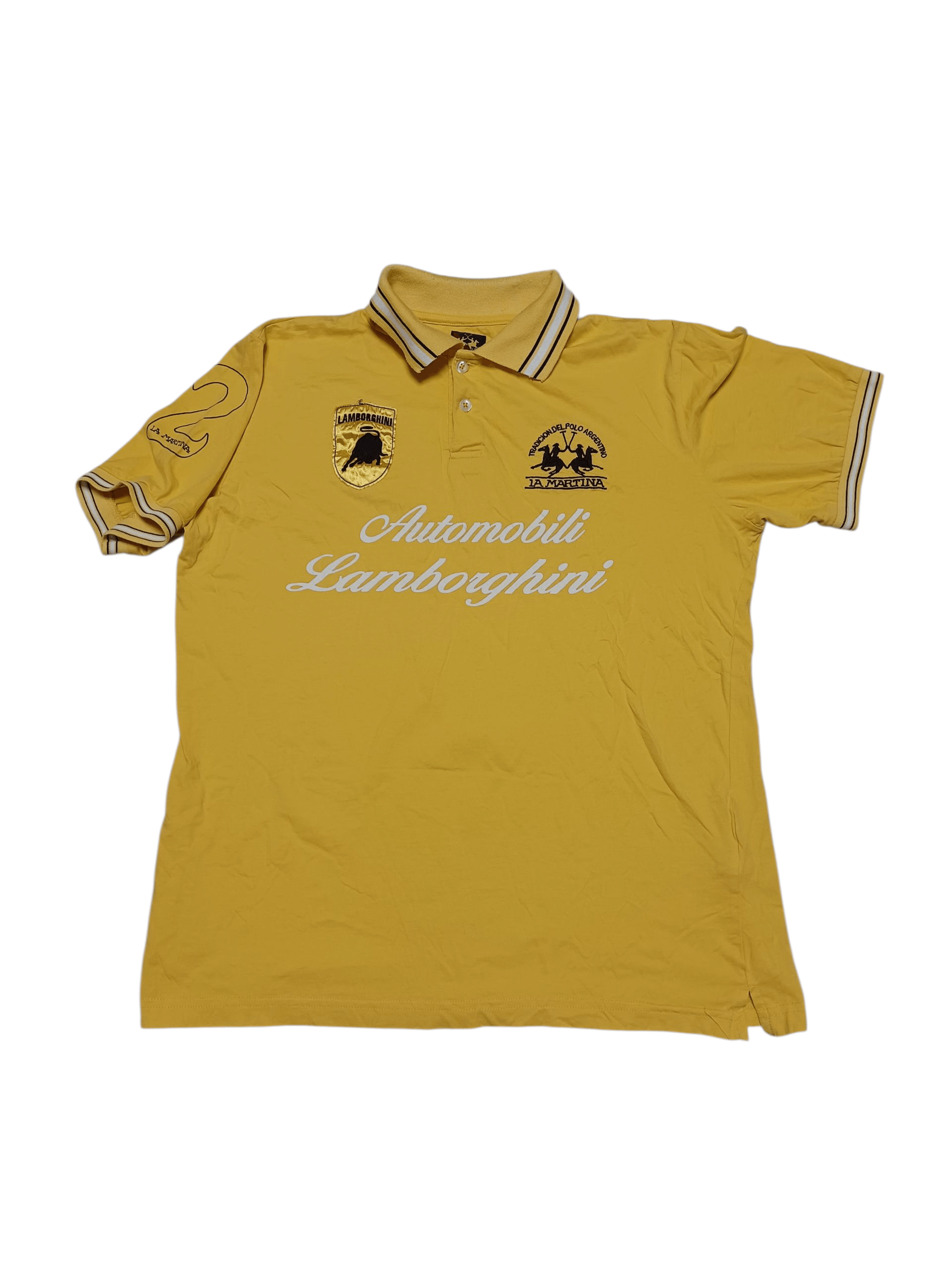 La Martina LA MARTINA LAMVORGHINI RACING VINTAGE XXXL POLO SHIRT Size US XXL / EU 58 / 5 - 1 Thumbnail