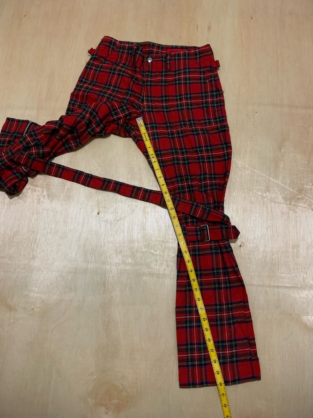 Hysteric Glamour × If Six Was Nine × Japanese Brand Y2k Liquid London Multi zipper Bondage Punk style Size US 31 - 15 Thumbnail