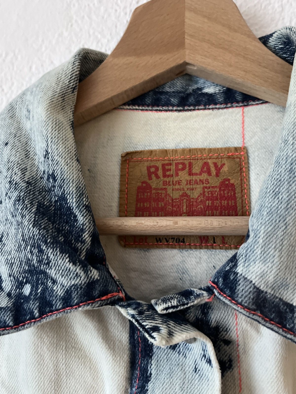 Replay Y2K Replay denim jacket RARE S/M Size M / US 6-8 / IT 42-44 - 3 Thumbnail