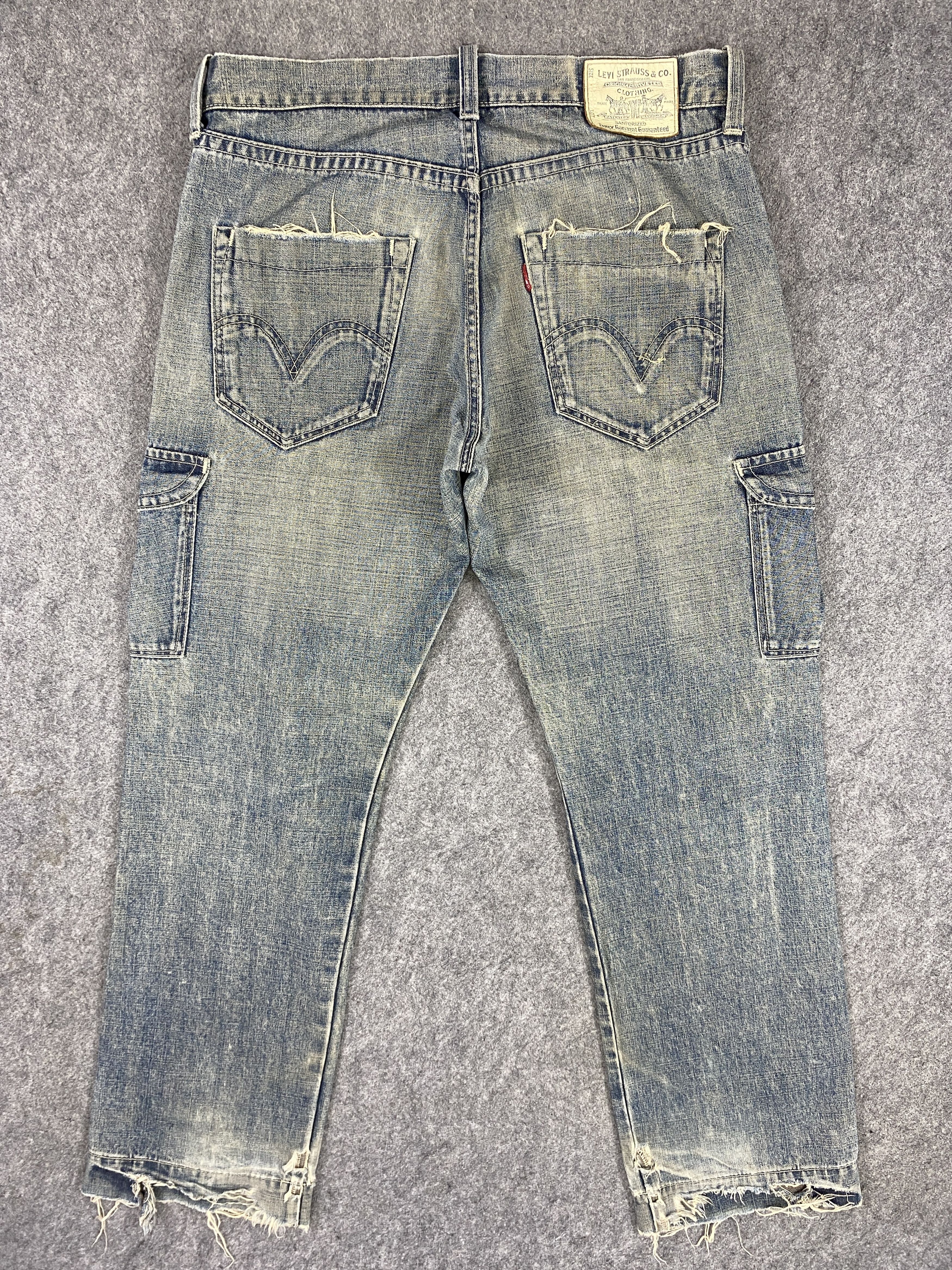 Levi's Faded Blue Multi Pocket Vintage Levi's 503 34x33 -JN2044 Size US 34 / EU 50 - 2 Thumbnail