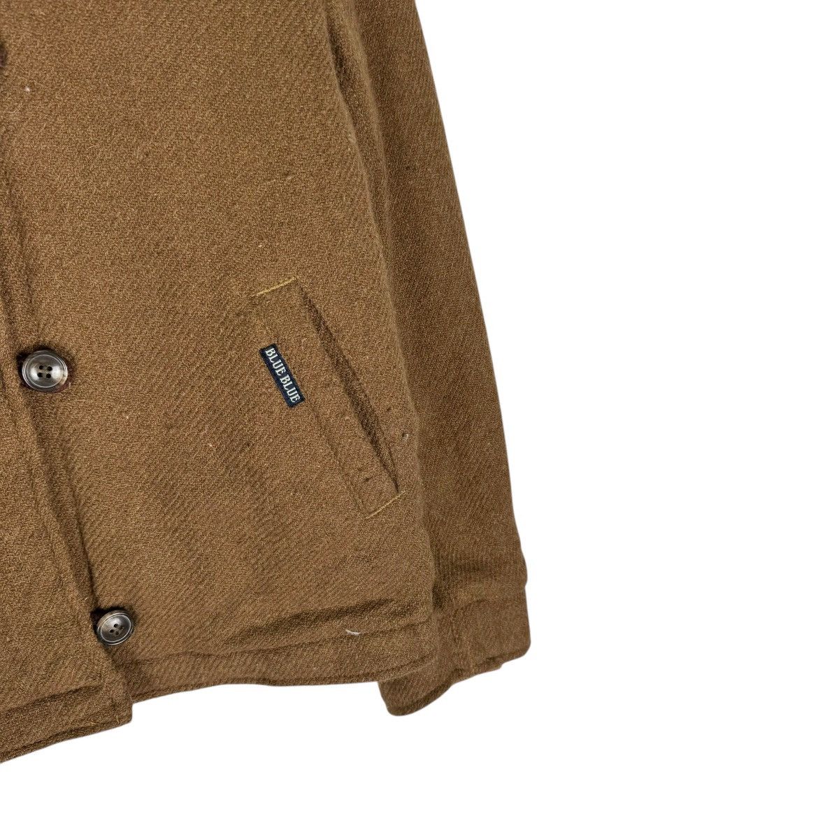 Blue Blue Japan × HOLLYWOOD RANCH MARKET × Japanese Brand ☀️BLUE BLUE WOOL SHERPA DECK JACKET Size M / US 6-8 / IT 42-44 - 5 Thumbnail