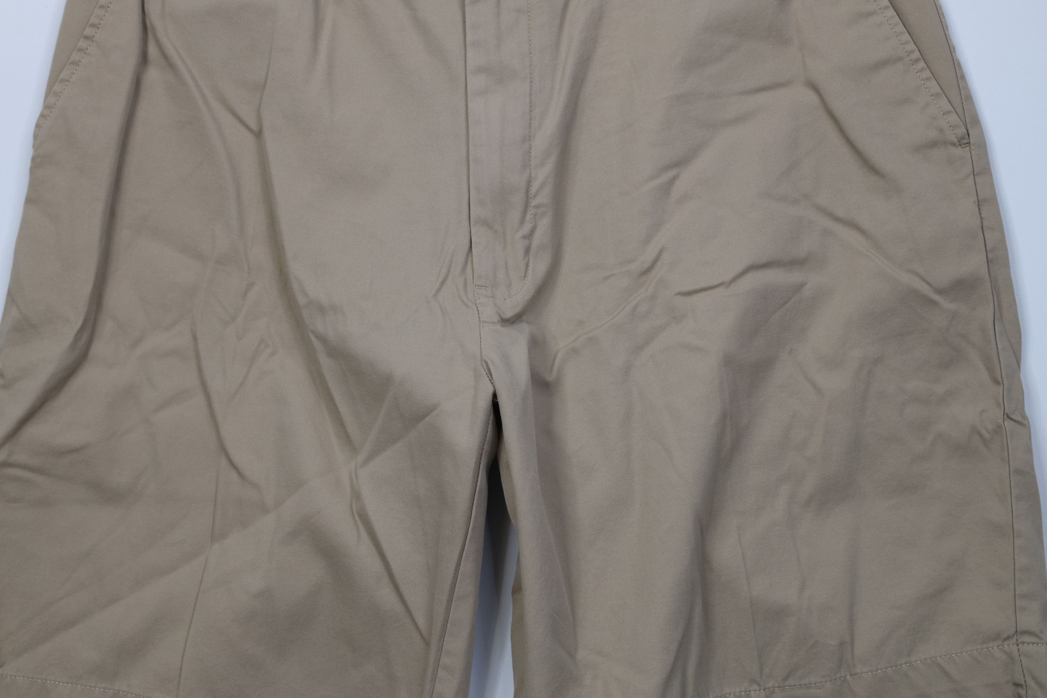 Ralph Lauren Vintage 90s Ralph Lauren Golf Golfing Shorts Beige Cotton Size US 36 / EU 52 - 3 Thumbnail