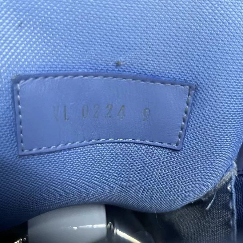 Louis Vuitton Louis Vuitton Trainer maxi Blue and White Round Toe Lace U Size US 9 / EU 42 - 4 Thumbnail