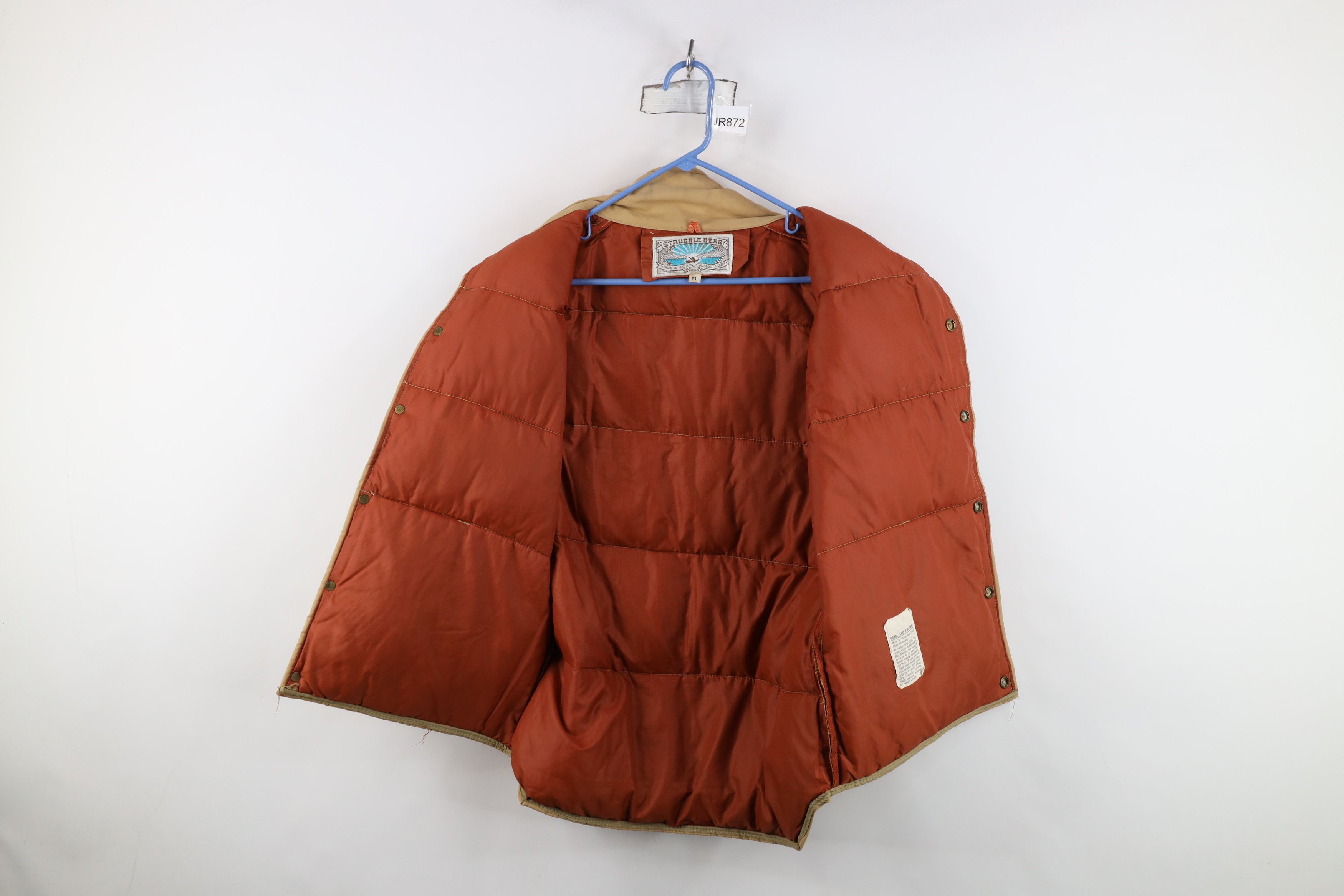 Vintage Vintage 70s Streetwear Down Puffer Vest Jacket Brown USA Size US M / EU 48-50 / 2 - 10 Thumbnail