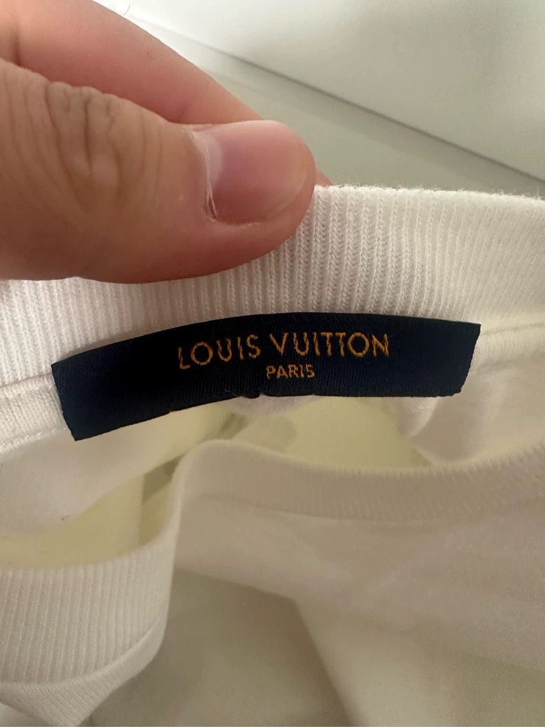 Louis Vuitton LOUIS VUITTON White green monogram printed short sleeve Size US M / EU 48-50 / 2 - 3 Thumbnail
