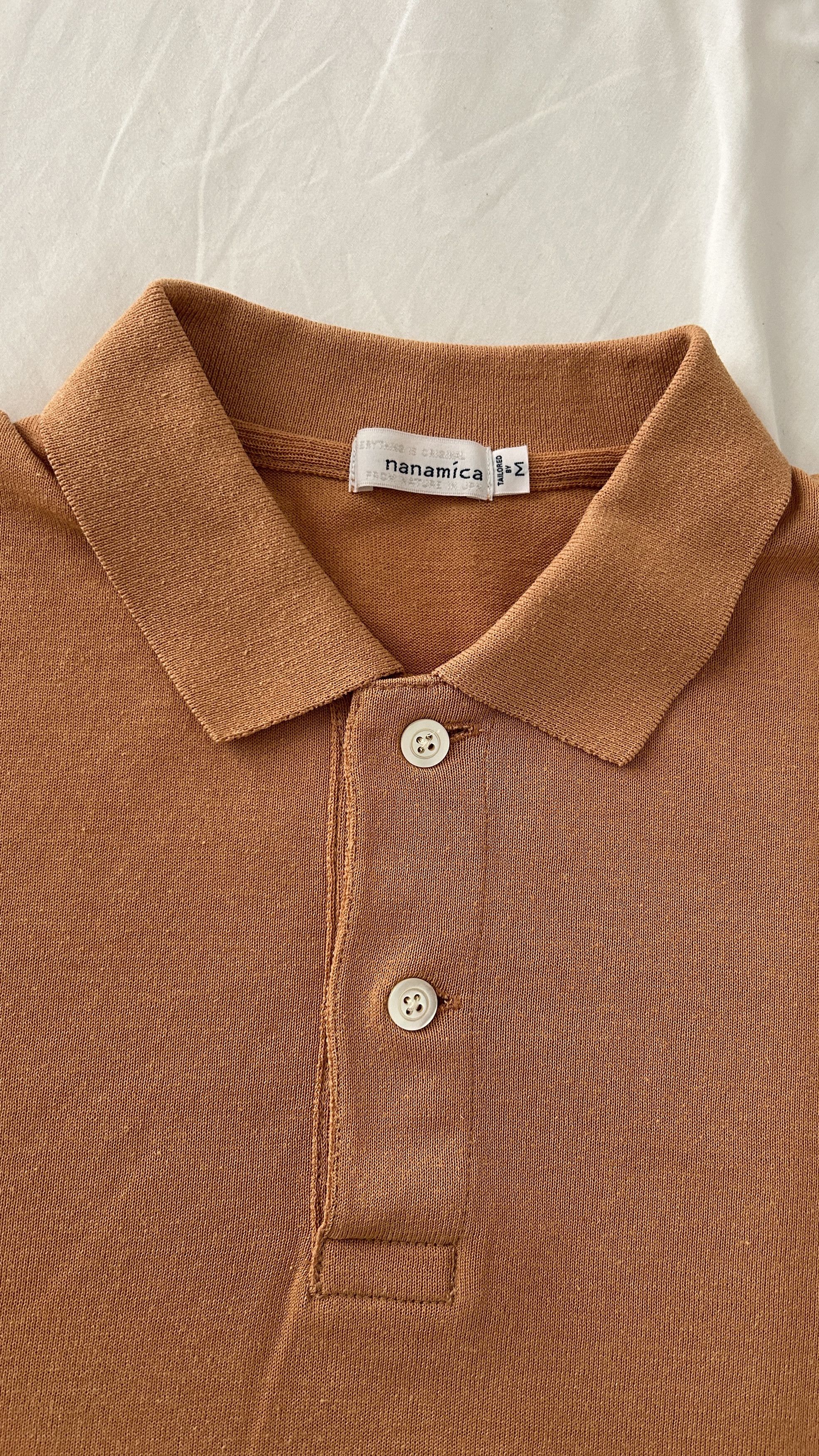 Nanamica aa . M . POLO SWEATER . SUJS950 Size US M / EU 48-50 / 2 - 5 Thumbnail