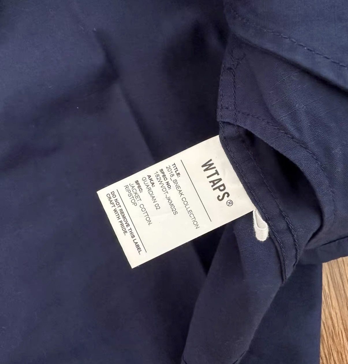 Wtaps WTAPS GUARDIAN 01/02/JACKET COTTON 18AW GIP Bones jacket Size US L / EU 52-54 / 3 - 4 Thumbnail
