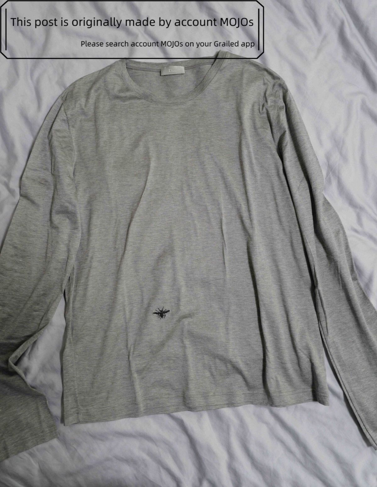 Dior × Hedi Slimane SS05 Untitled/Beck Dior Homme Runway Shirt
