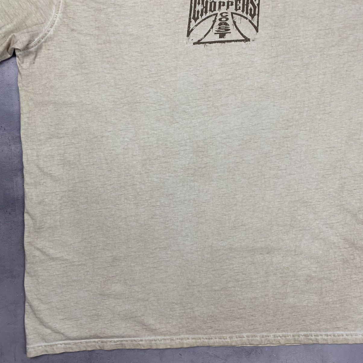 West Coast Choppers Rare! West Choppers American Outlaw Vintage Big Logo Tee Size US XXL / EU 58 / 5 - 22 Thumbnail
