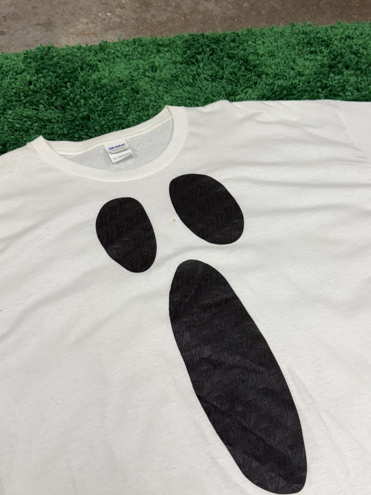 Gildan Vintage Gildan Ghost Spooky White Halloween Tee 3XL XXXL Size US XXL / EU 58 / 5 - 3 Thumbnail