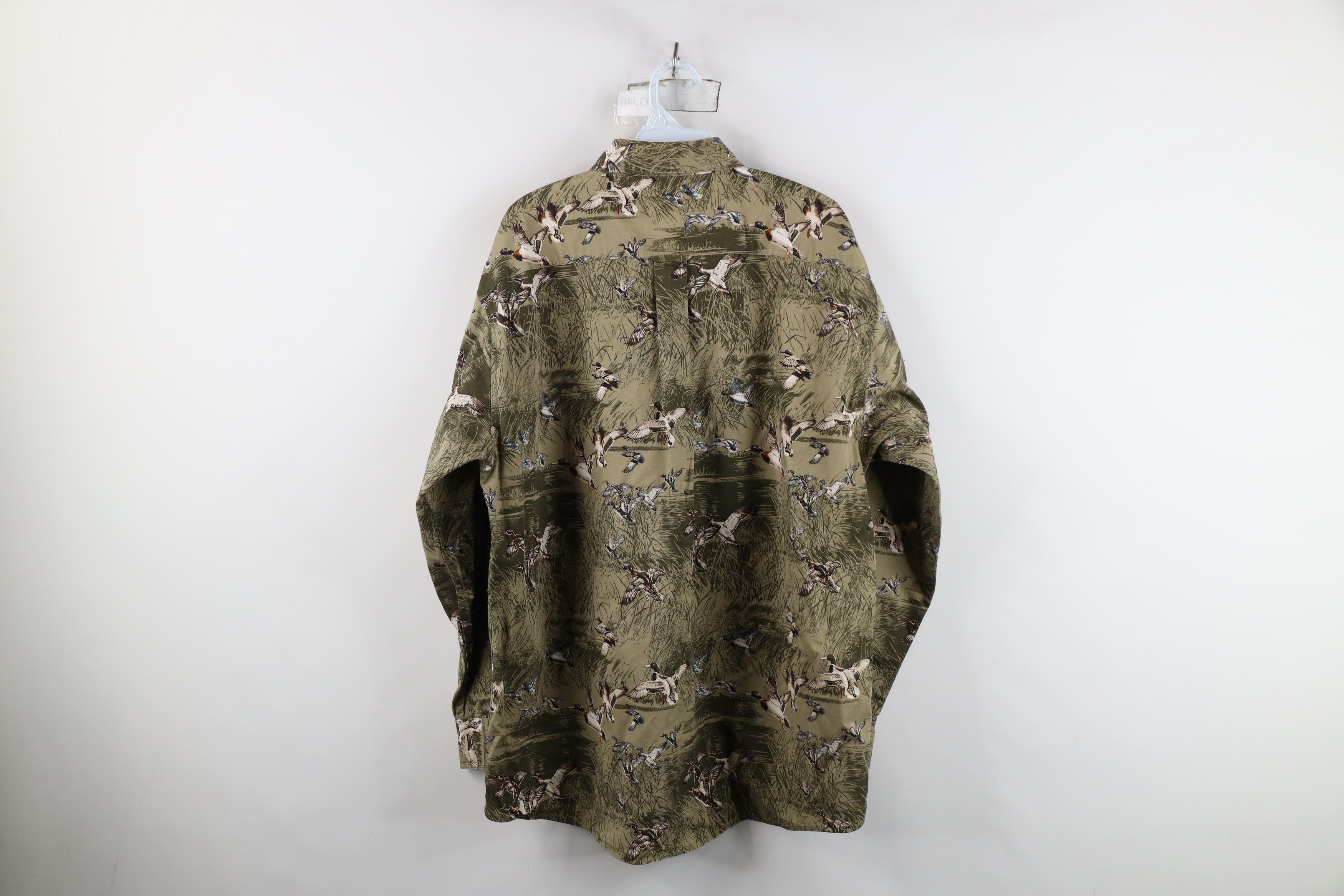 Vintage Vintage 90s Streetwear All Over Print Button Down Shirt Size US L / EU 52-54 / 3 - 8 Thumbnail