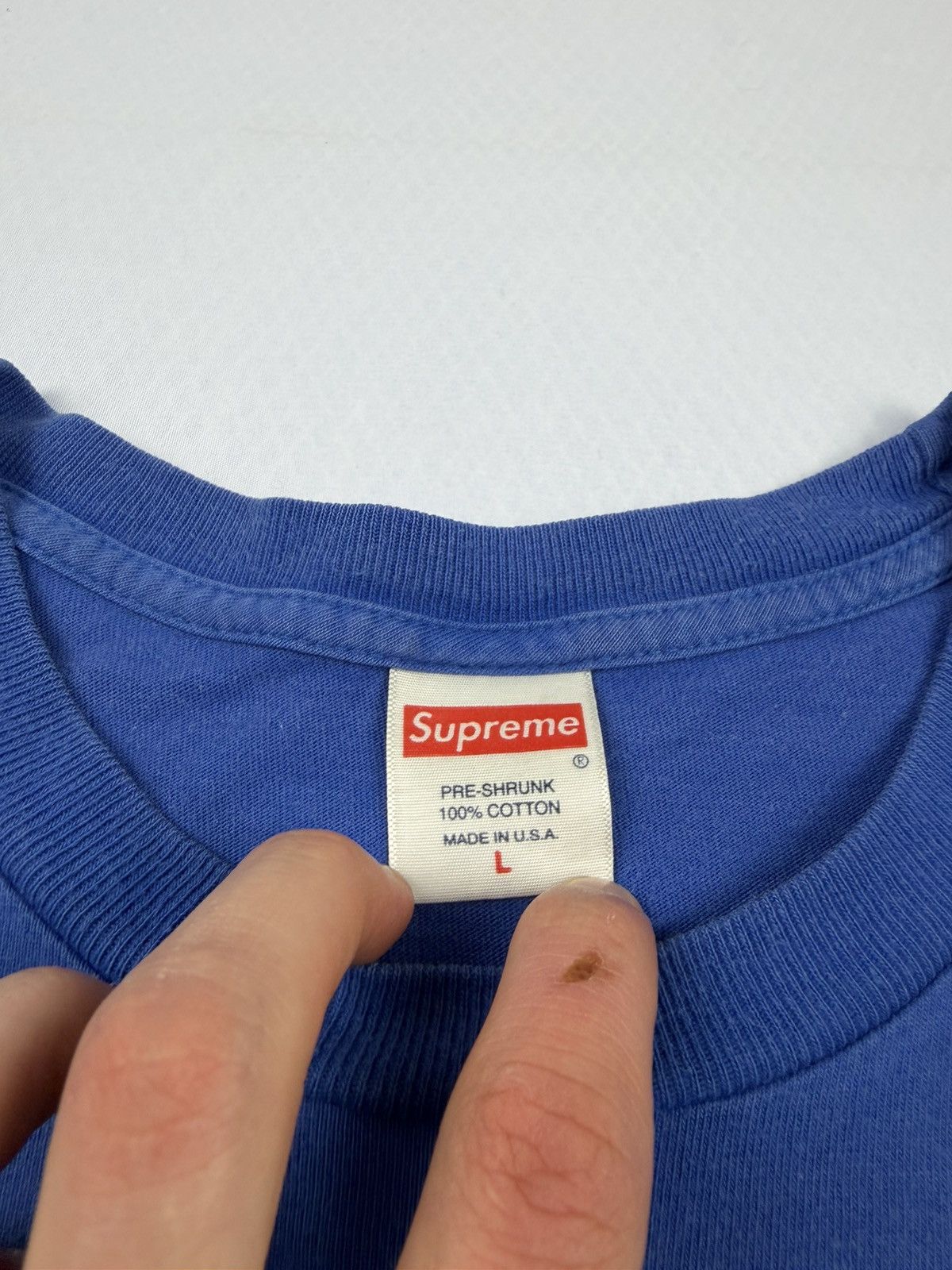 Supreme Supreme Chrome logo tee Size US L / EU 52-54 / 3 - 2 Thumbnail