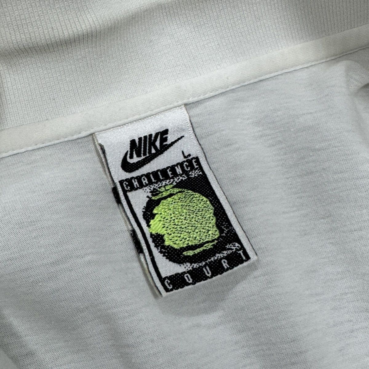 Nike × Vintage Vintage Nike Challenge Court Agassi Tennis Polo Shirt Size L Size US L / EU 52-54 / 3 - 10 Thumbnail