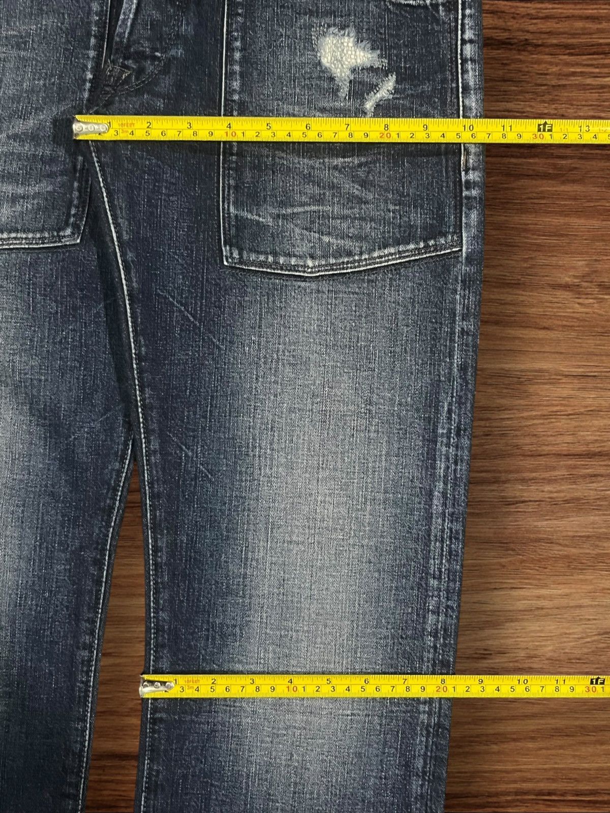 Tommy Hilfiger Vintage Tommy Hilfiger Denim NYC Slow Baker Button Fly Jeans Size US 30 / EU 46 - 22 Thumbnail